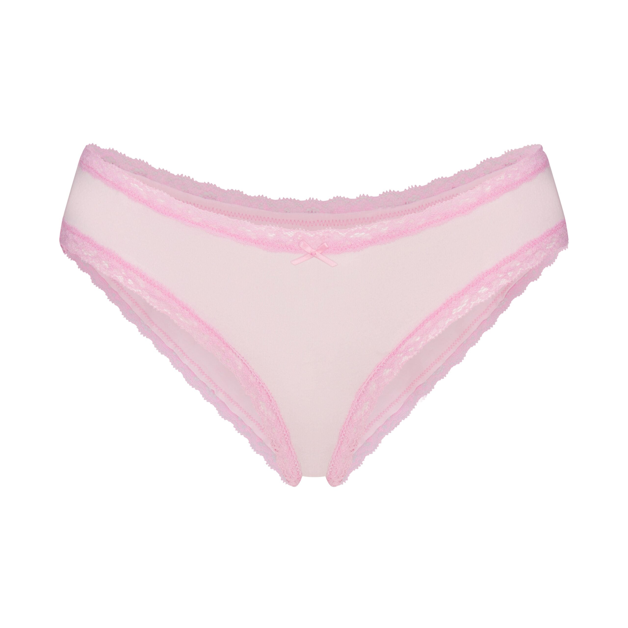SKIMS LIGHTWEIGHT COTTON LACE BRIEF | CHERRY BLOSSOM - Sneaker Türkiye