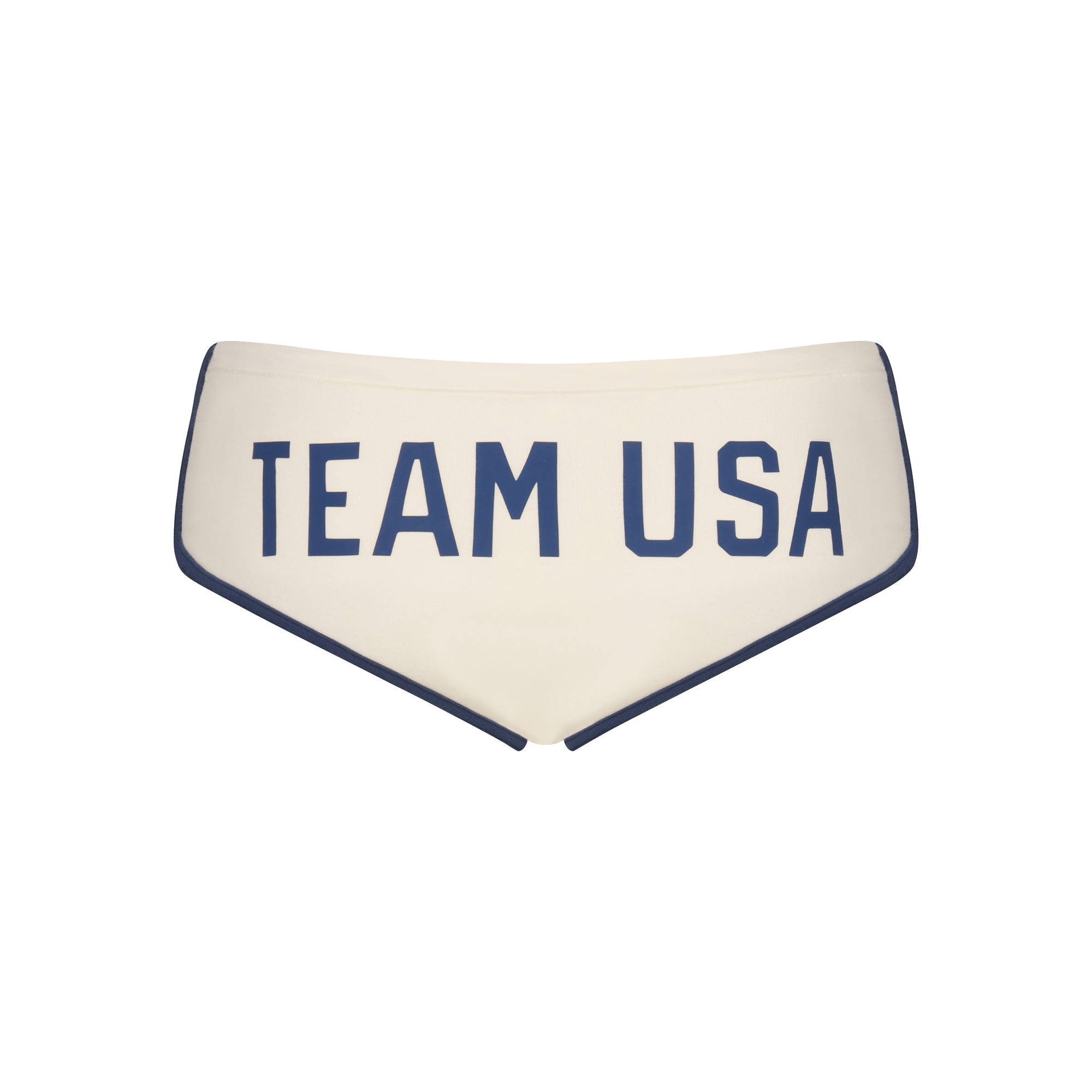 SKIMS FOR TEAM USA COTTON JERSEY OLYMPIC DOLPHIN BOY SHORT | ECRU - Sneaker Türkiye