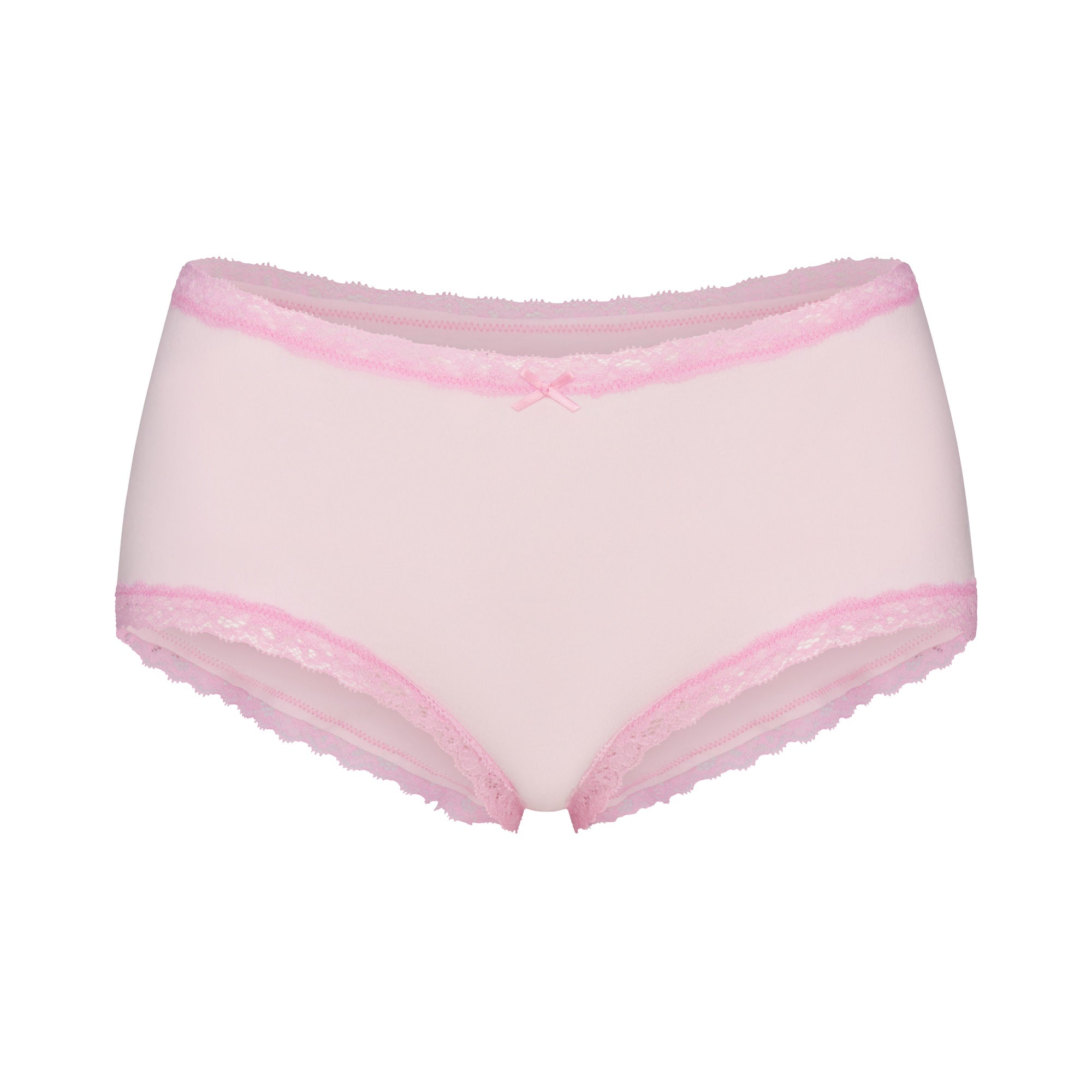 SKIMS LIGHTWEIGHT COTTON LACE BOY SHORT | CHERRY BLOSSOM - Sneaker Türkiye