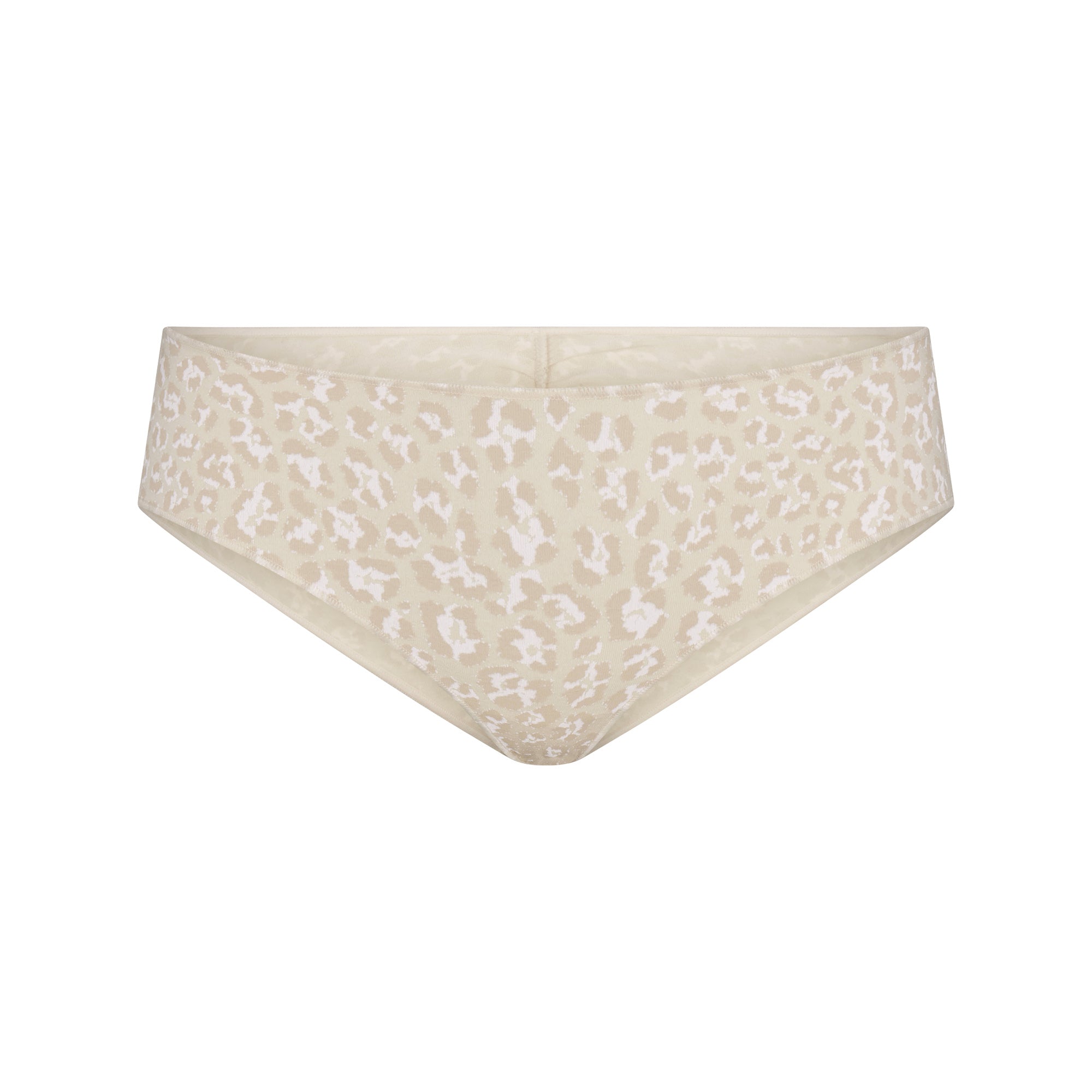 SKIMS LIGHTWEIGHT COTTON RUCHED BACK HIPSTER | DELTA LEOPARD - Sneaker Türkiye