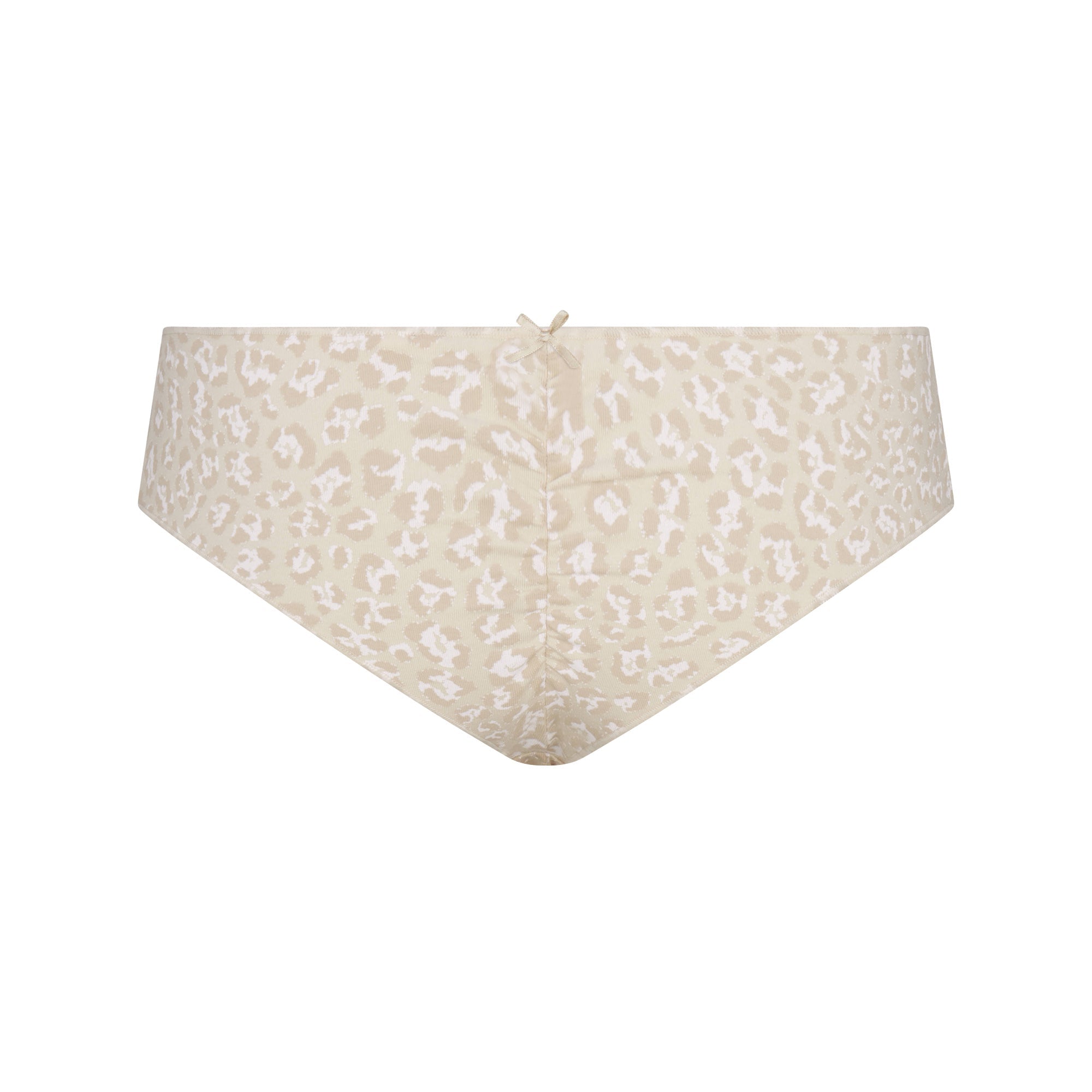 SKIMS LIGHTWEIGHT COTTON RUCHED BACK HIPSTER | DELTA LEOPARD - Sneaker Türkiye