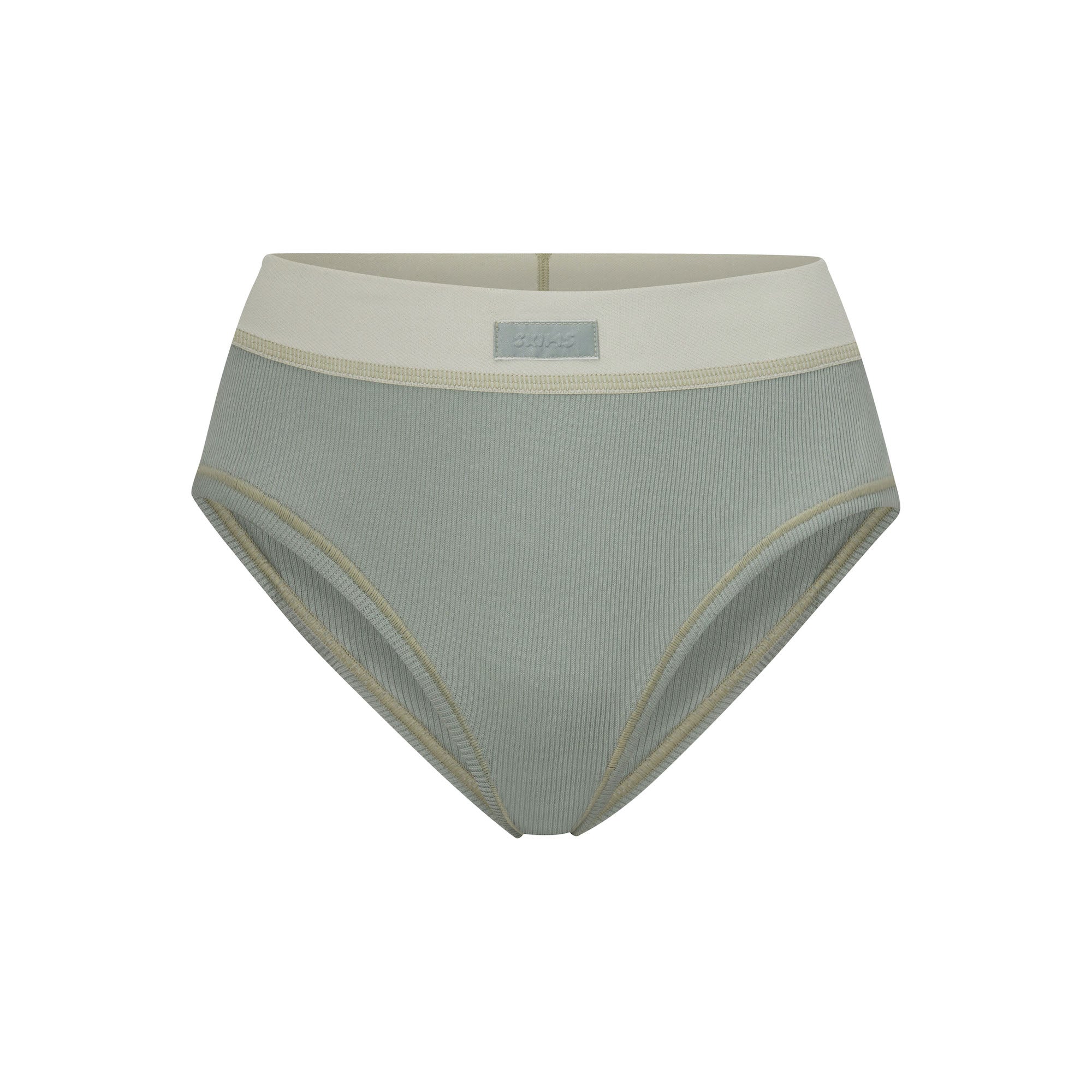 SKIMS COTTON RIB BRIEF | MINERAL - Sneaker Türkiye
