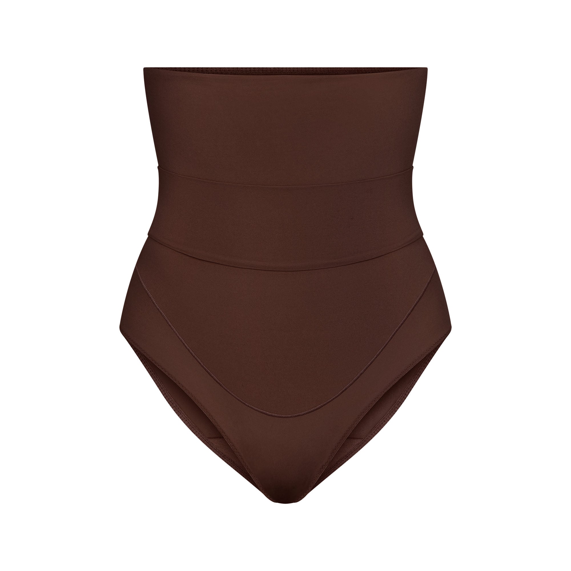 SKIMS FITS EVERYBODY MATERNITY BANDED HIGH-WAISTED BRIEF | COCOA - Sneaker Türkiye