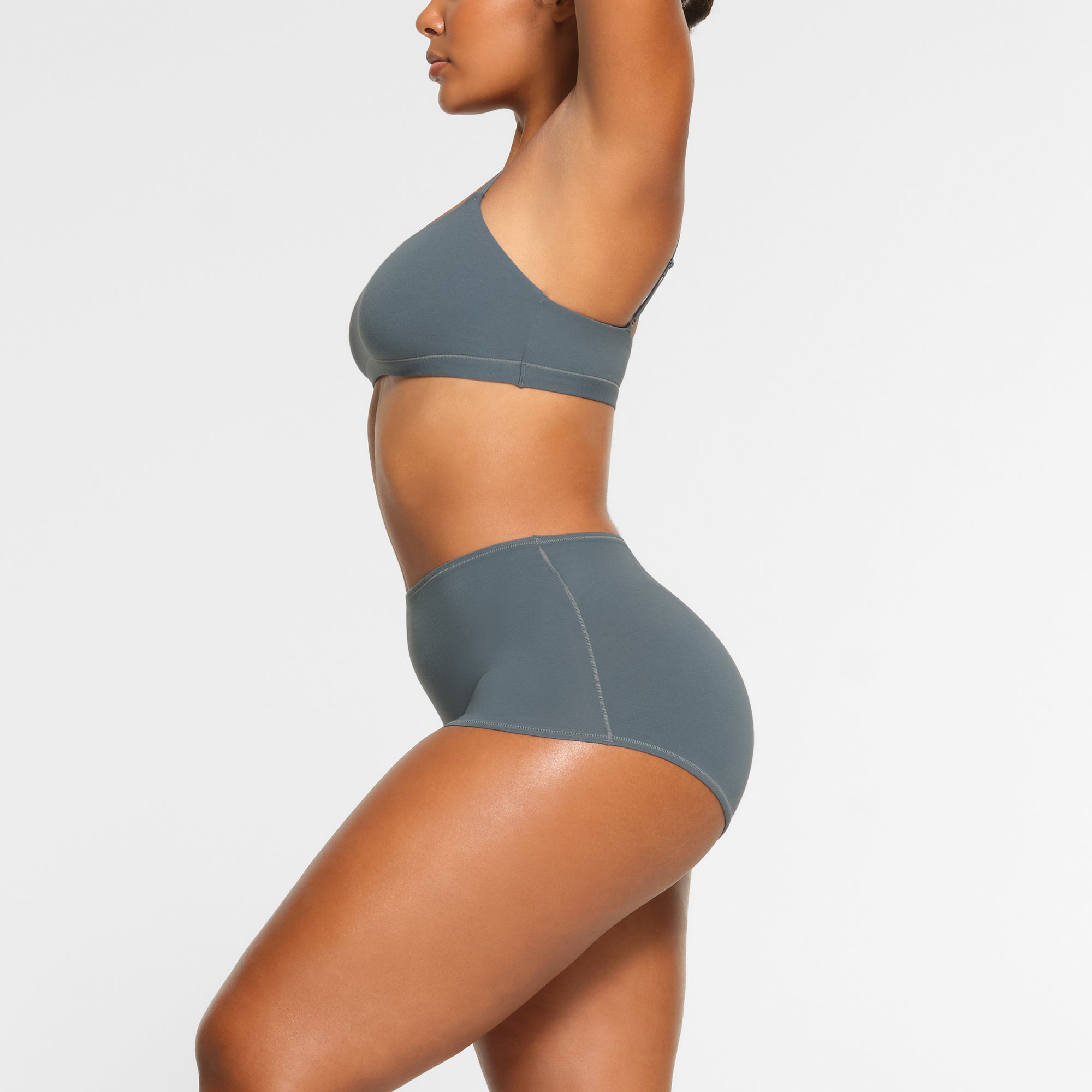 SKIMS COTTON JERSEY BOY SHORT | KYANITE - Sneaker Türkiye