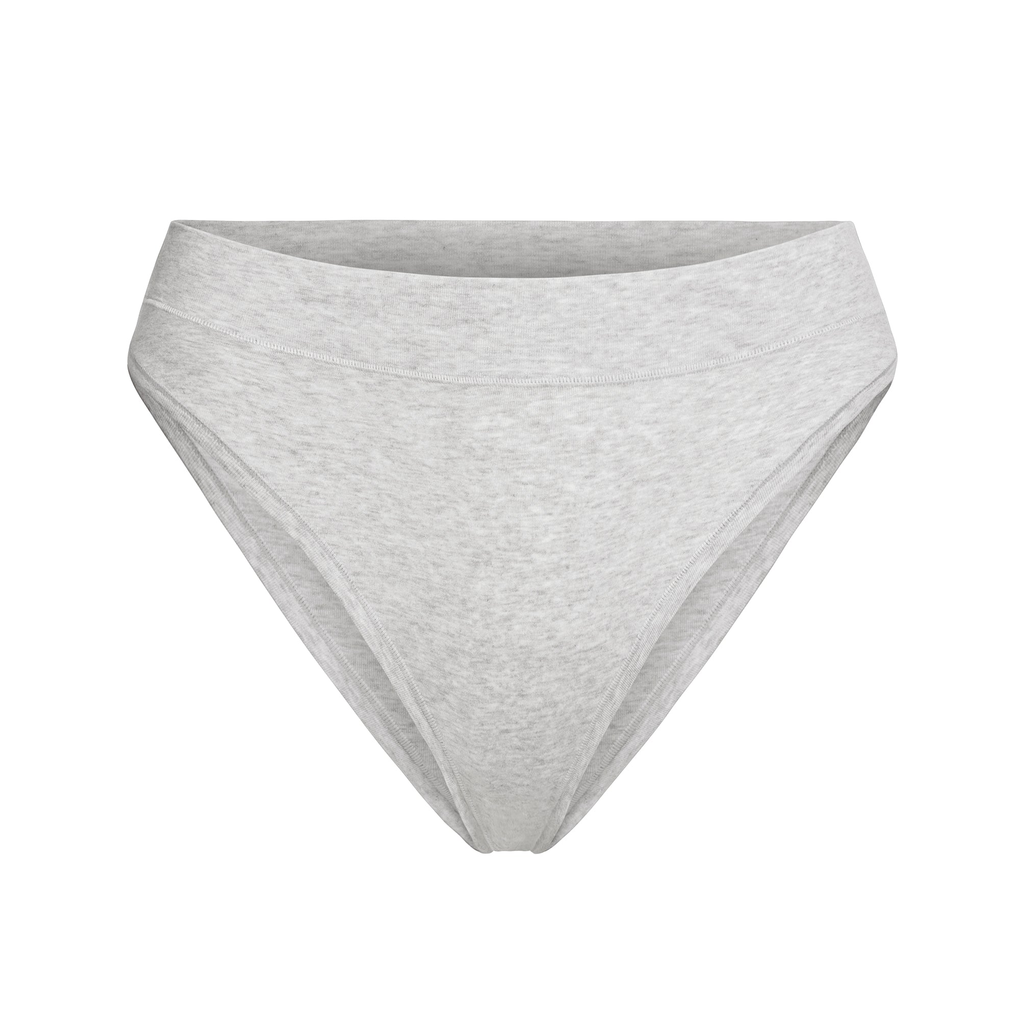 SKIMS COTTON JERSEY CHEEKY TANGA | LIGHT HEATHER GREY - Sneaker Türkiye
