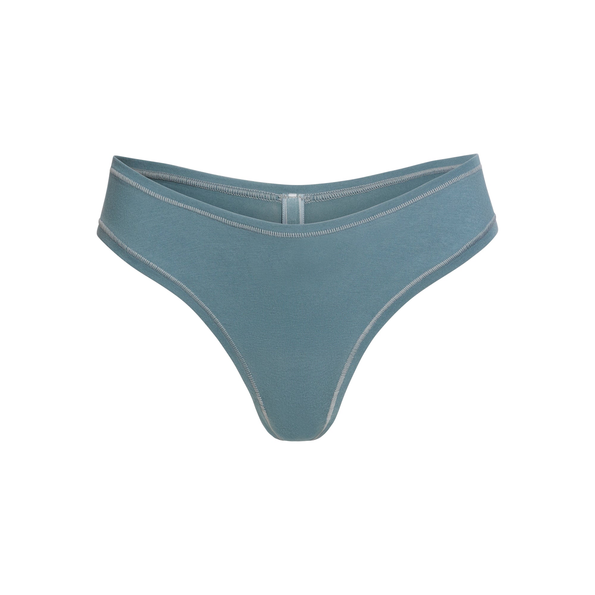 SKIMS COTTON JERSEY DIPPED THONG | KYANITE - Sneaker Türkiye