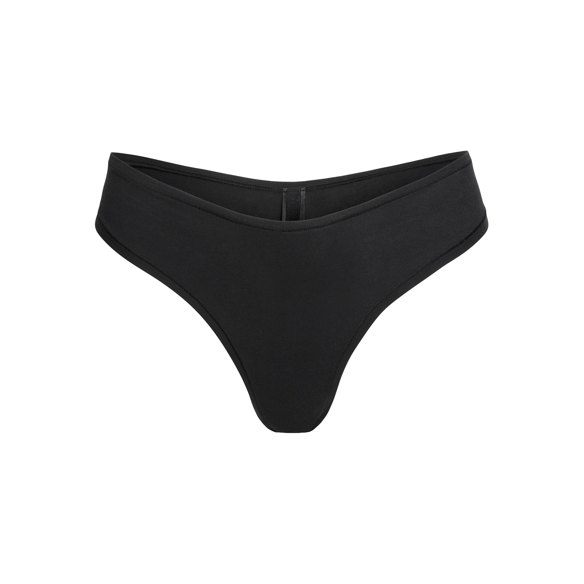 SKIMS COTTON JERSEY DIPPED THONG | SOOT - Sneaker Türkiye