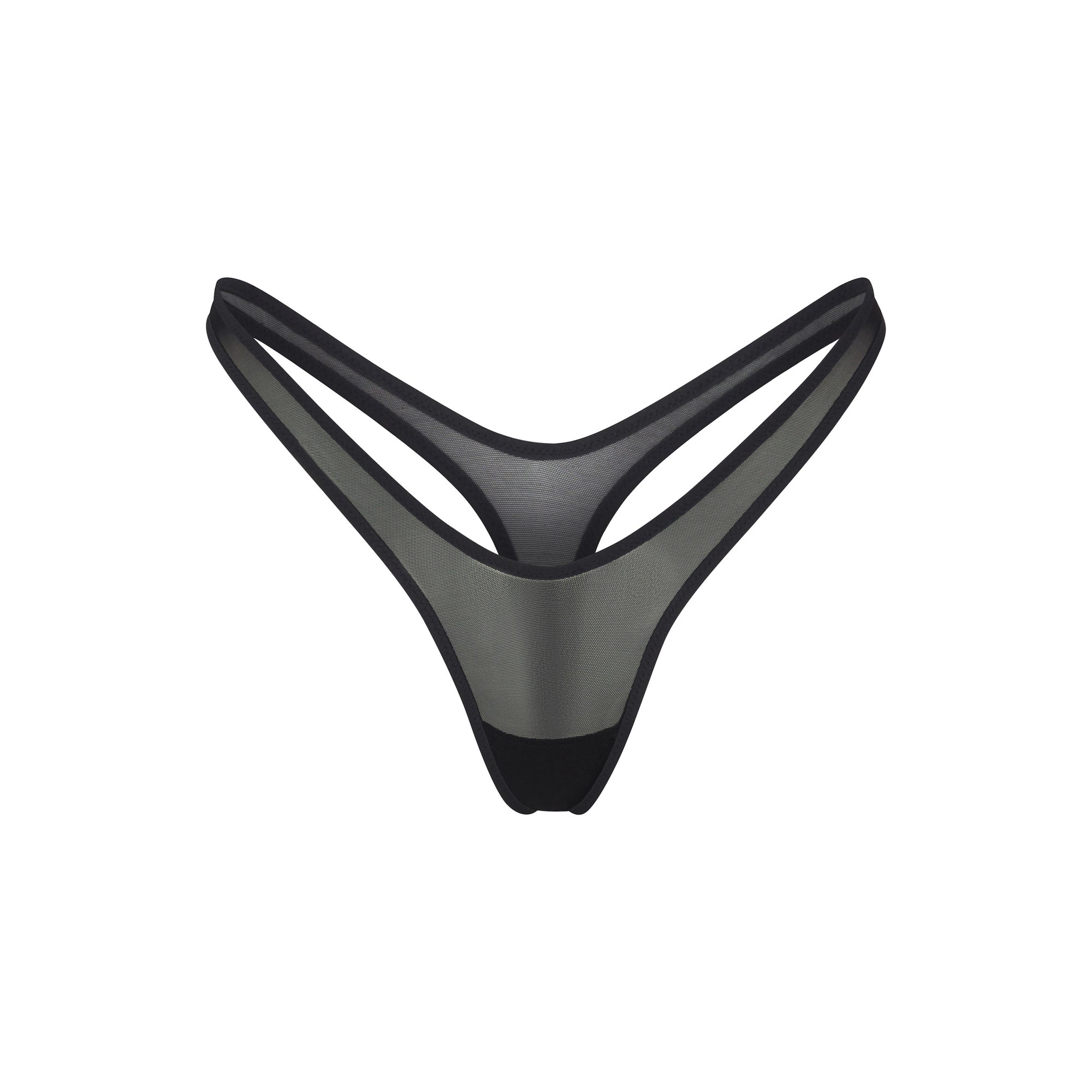 SKIMS ULTRA FINE MESH MICRO DIPPED THONG | ONYX - Sneaker Türkiye