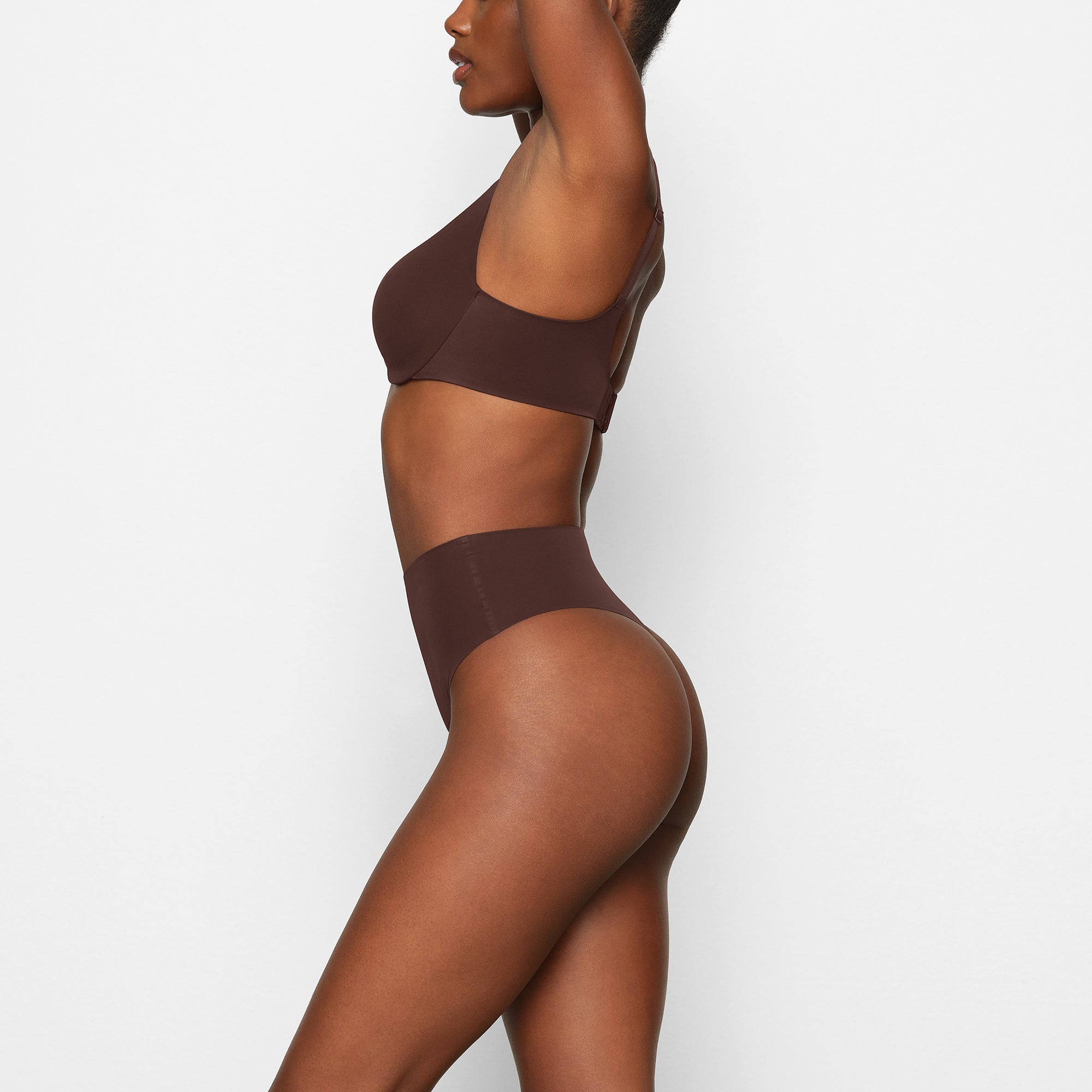 SKIMS SMOOTHING INTIMATES HIGH-WAISTED THONG | COCOA - Sneaker Türkiye