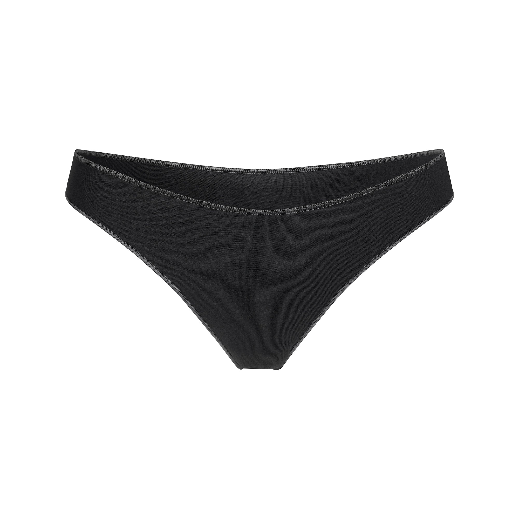 SKIMS LIGHTWEIGHT COTTON THONG | SOOT TONAL - Sneaker Türkiye