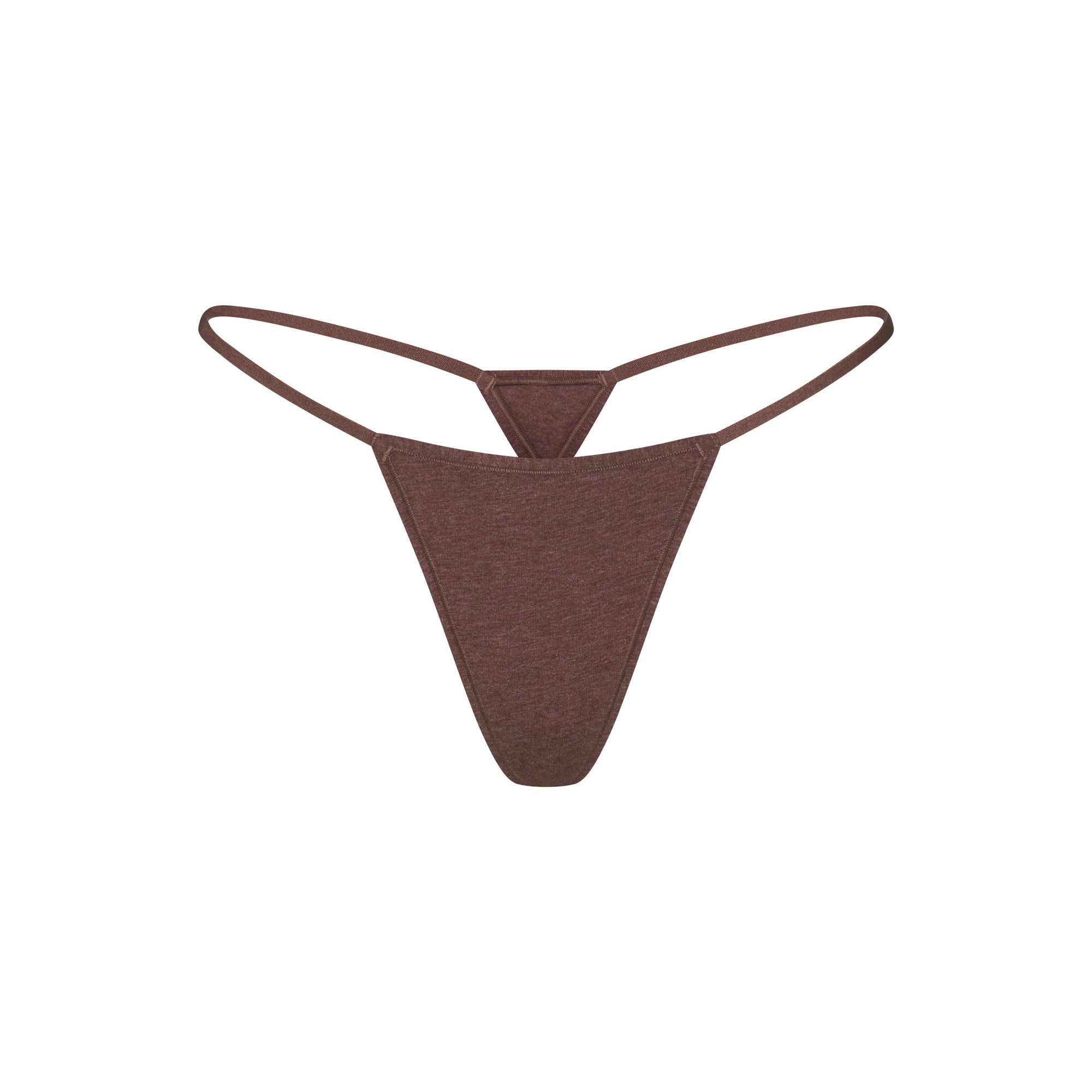 SKIMS EVERYDAY COTTON STRING THONG | COCOA HEATHER - Sneaker Türkiye
