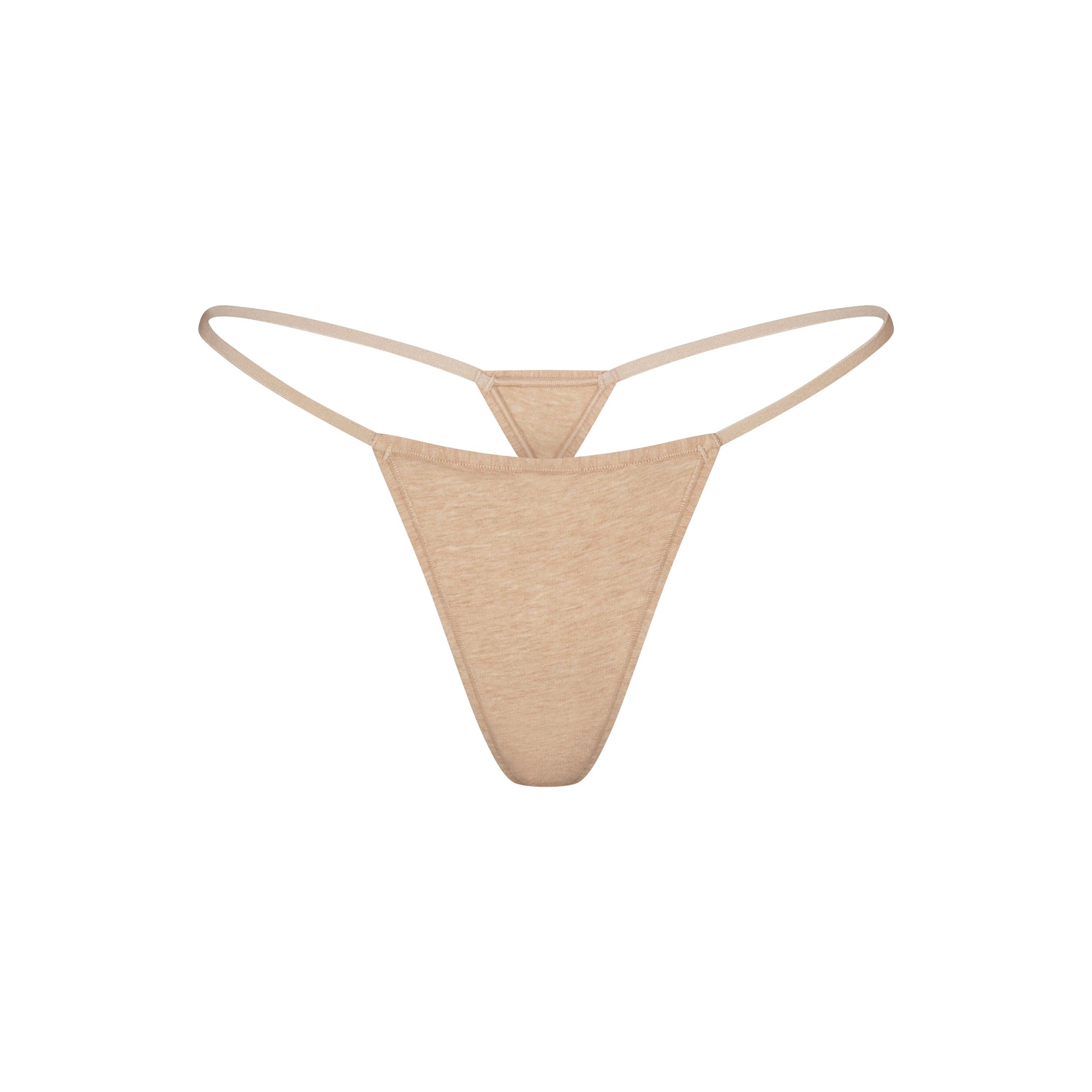 SKIMS EVERYDAY COTTON STRING THONG | CLAY HEATHER - Sneaker Türkiye