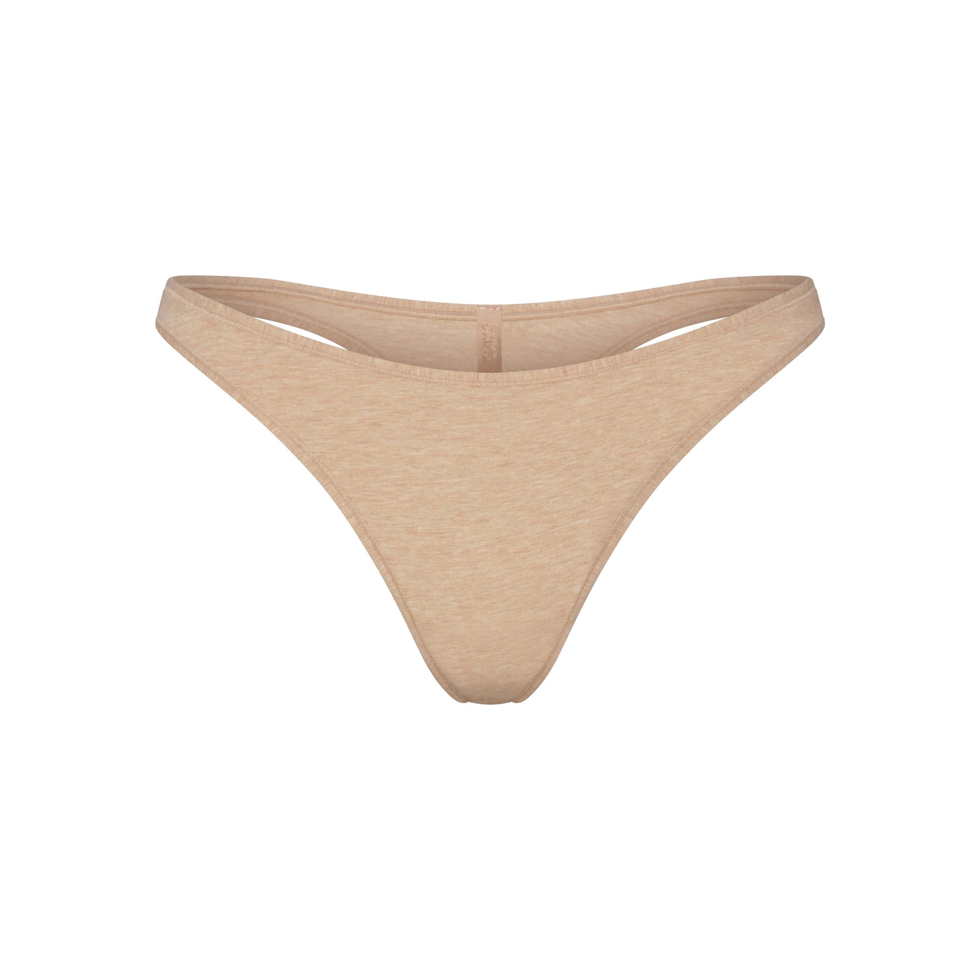 SKIMS EVERYDAY COTTON THONG | CLAY HEATHER - Sneaker Türkiye