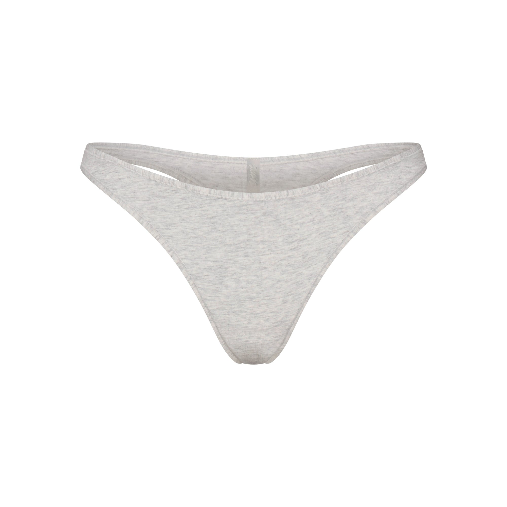 SKIMS EVERYDAY COTTON THONG | LIGHT HEATHER GREY - Sneaker Türkiye
