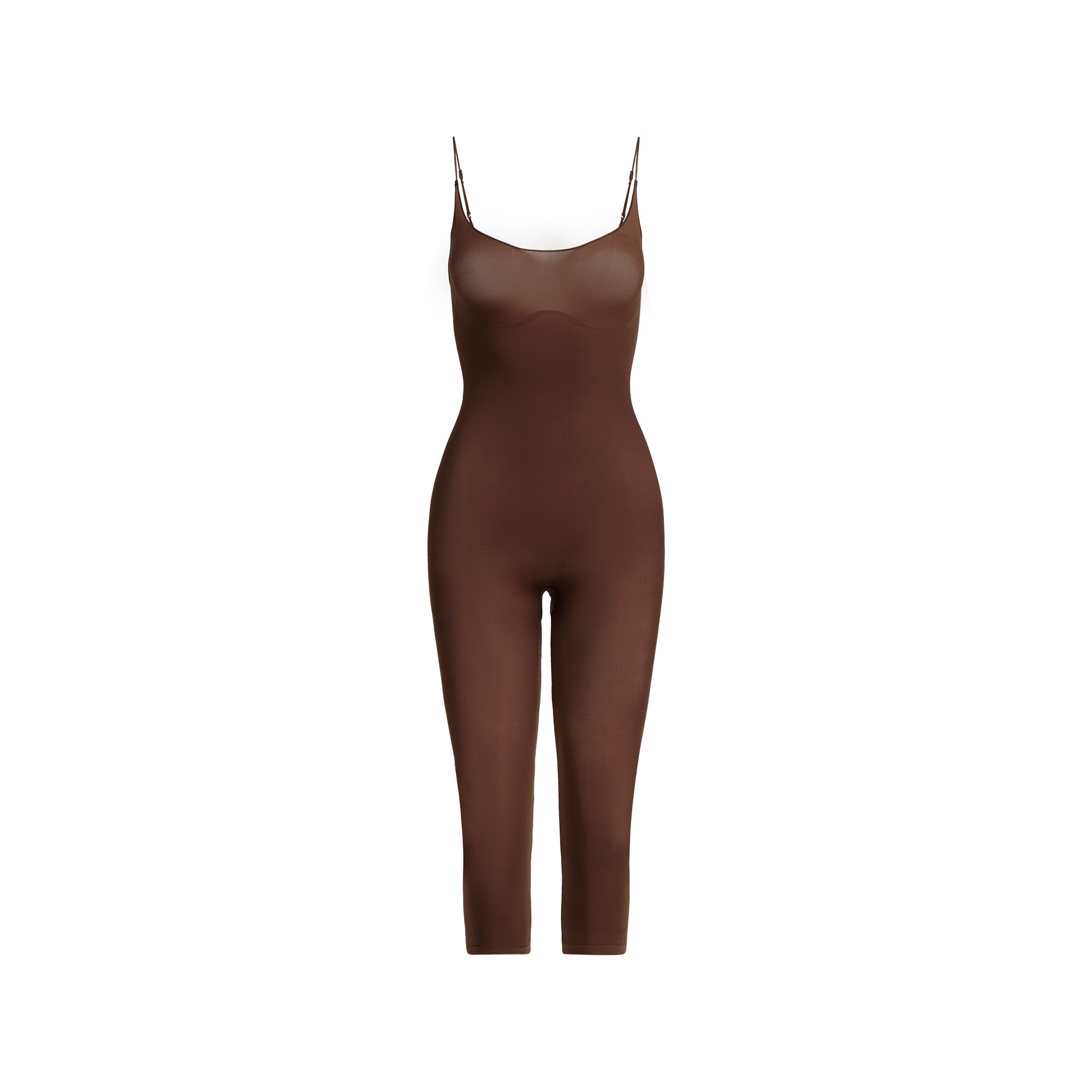 SKIMS SHEER SEAMLESS CATSUIT | COCOA - Sneaker Türkiye