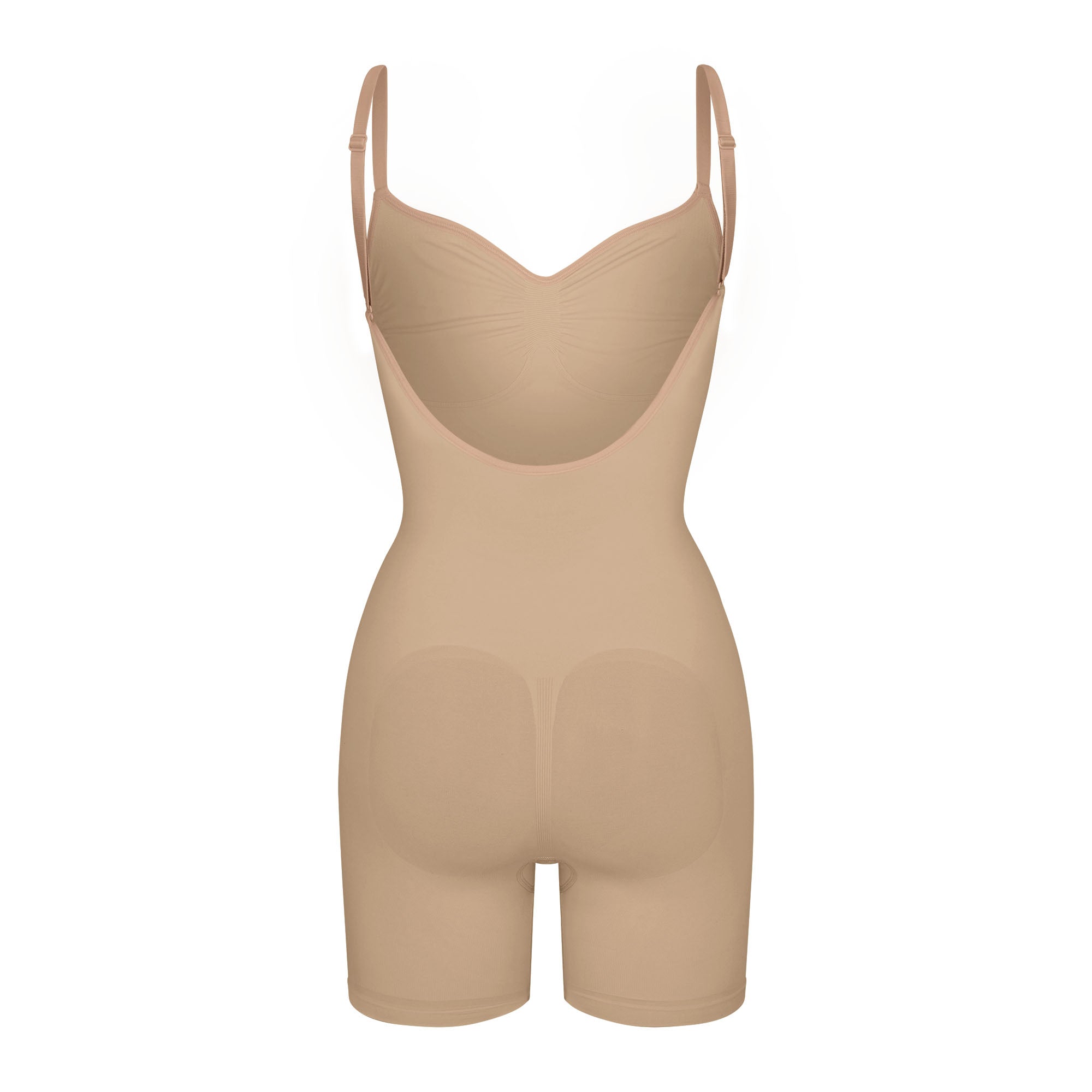 SKIMS SEAMLESS SCULPT LOW BACK MID THIGH BODYSUIT | CLAY - Sneaker Türkiye