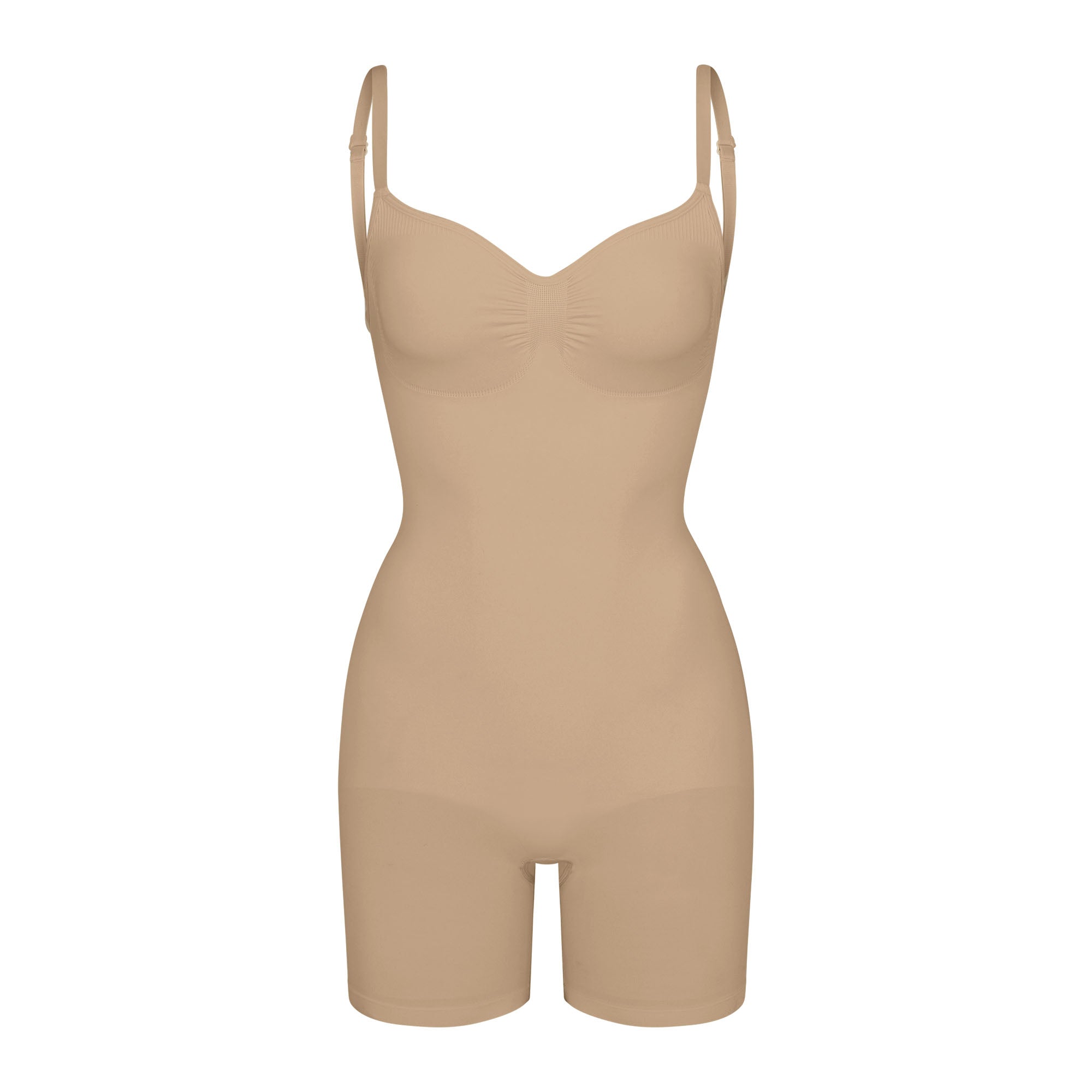 SKIMS SEAMLESS SCULPT LOW BACK MID THIGH BODYSUIT | CLAY - Sneaker Türkiye