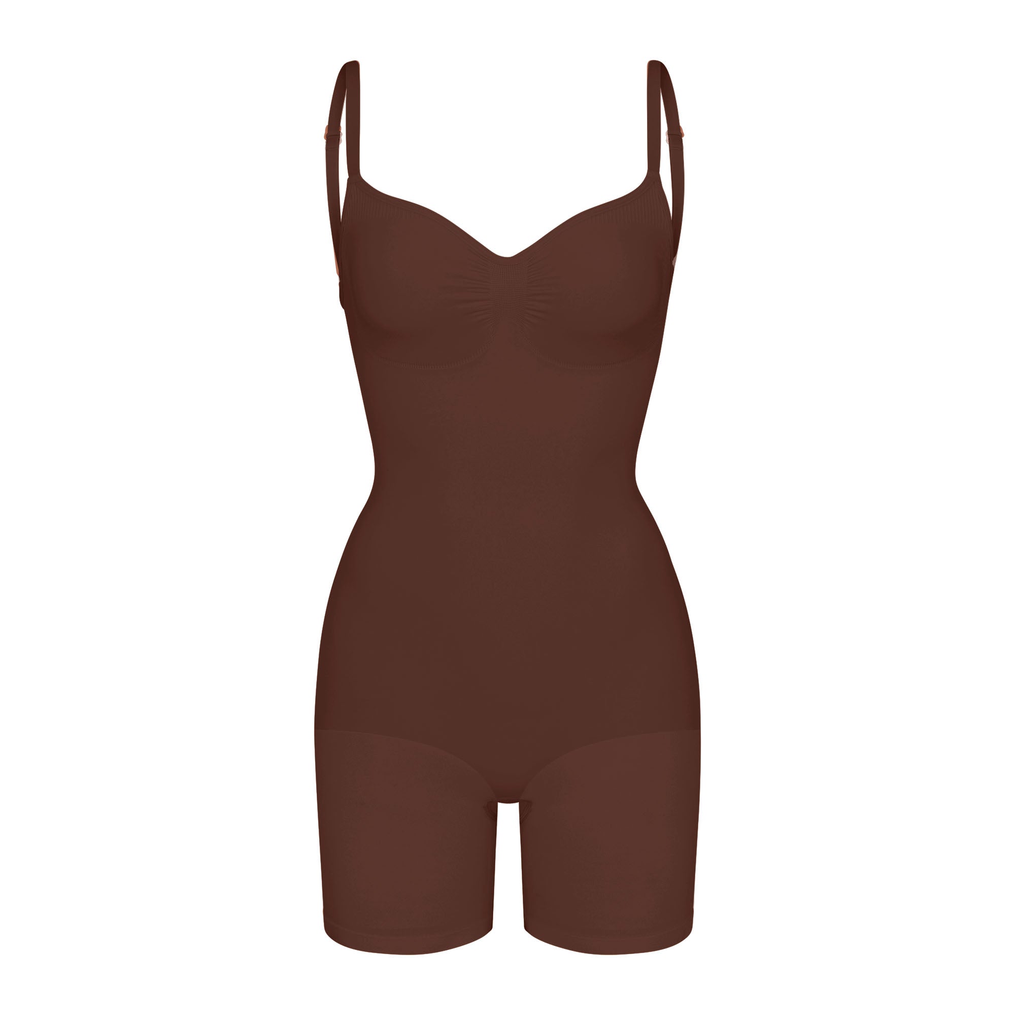 SKIMS SEAMLESS SCULPT LOW BACK MID THIGH BODYSUIT | COCOA - Sneaker Türkiye