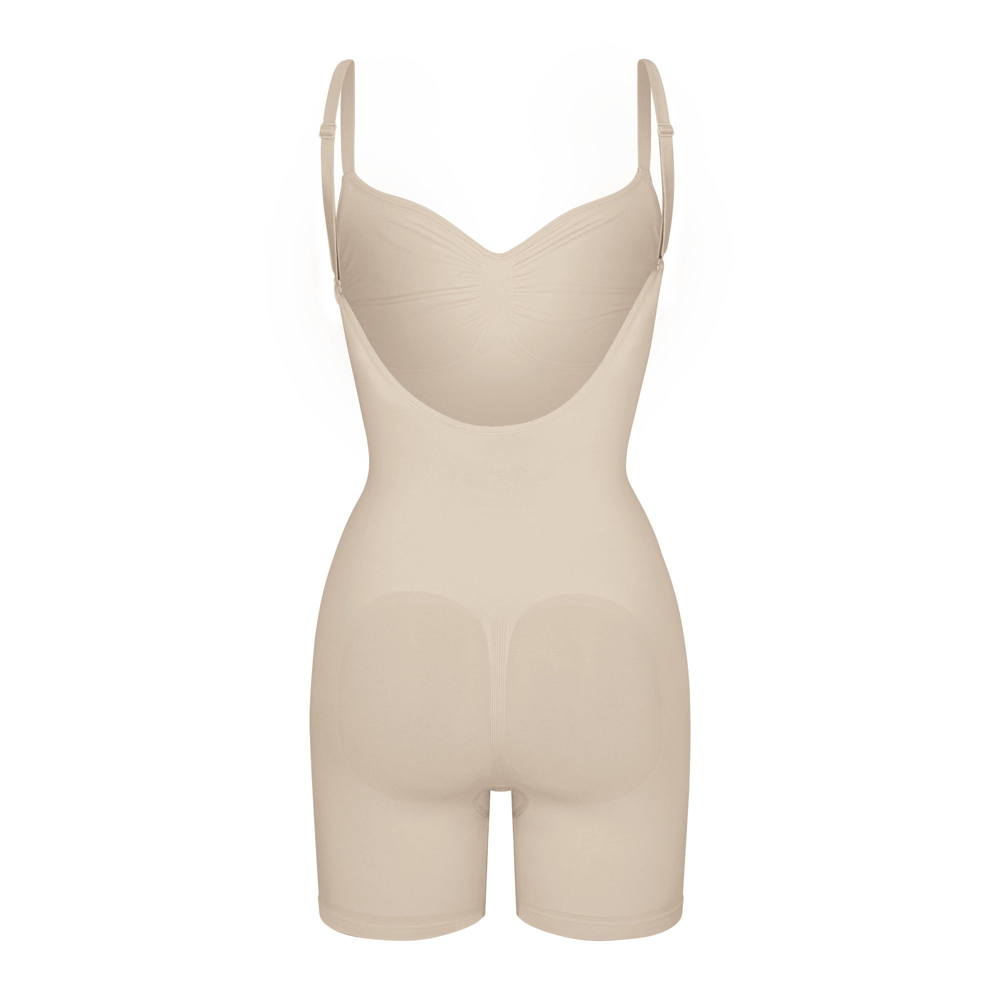 SKIMS SEAMLESS SCULPT LOW BACK MID THIGH BODYSUIT | SAND - Sneaker Türkiye
