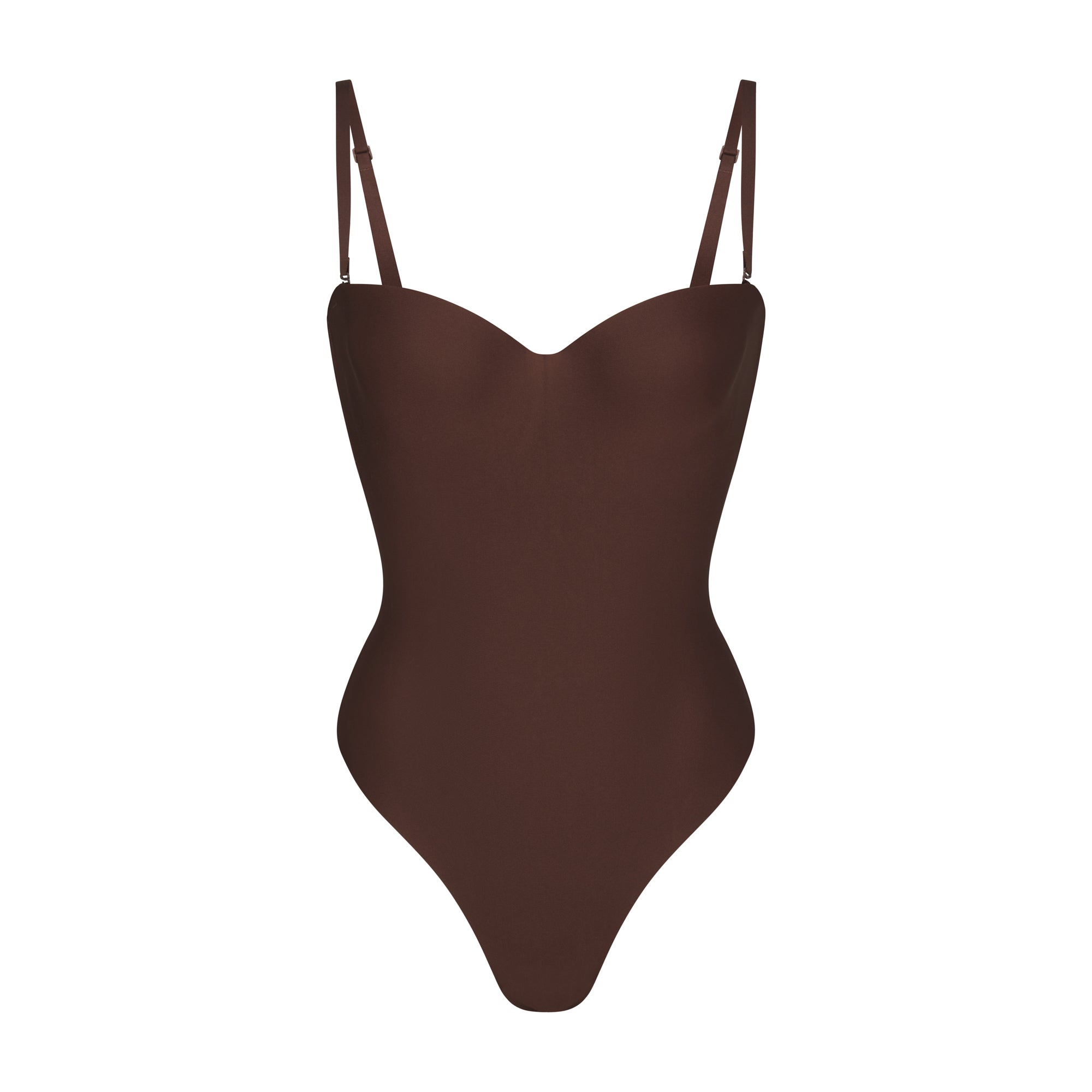 SKIMS BODY UNDERWIRE THONG BODYSUIT | COCOA - Sneaker Türkiye
