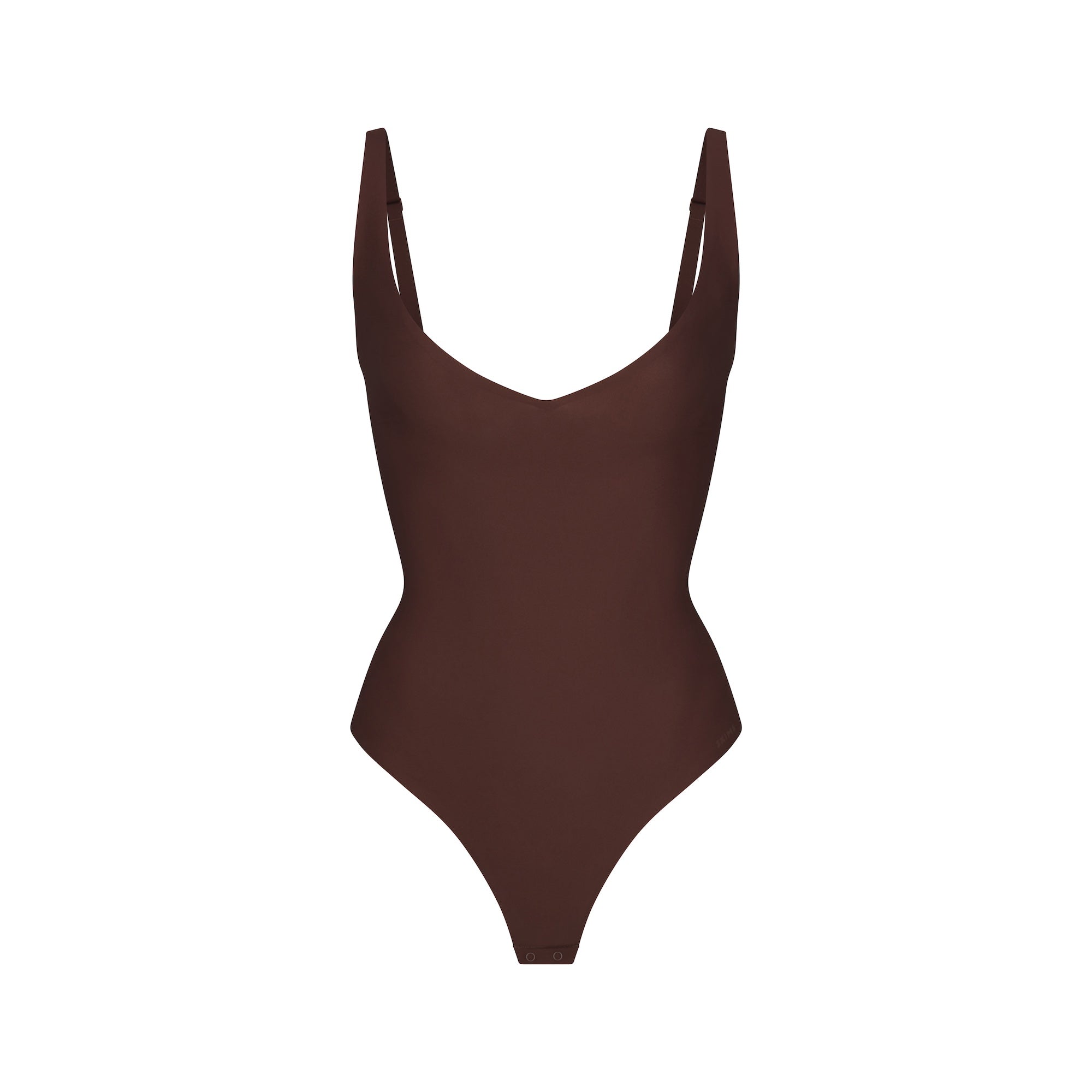 SKIMS BODY CORE SCULPT PLUNGE THONG BODYSUIT | COCOA - Sneaker Türkiye