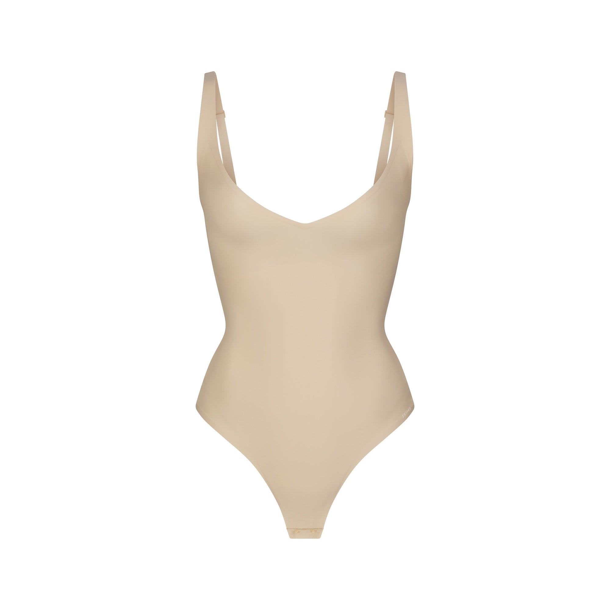 SKIMS BODY CORE SCULPT PLUNGE THONG BODYSUIT | SAND - Sneaker Türkiye