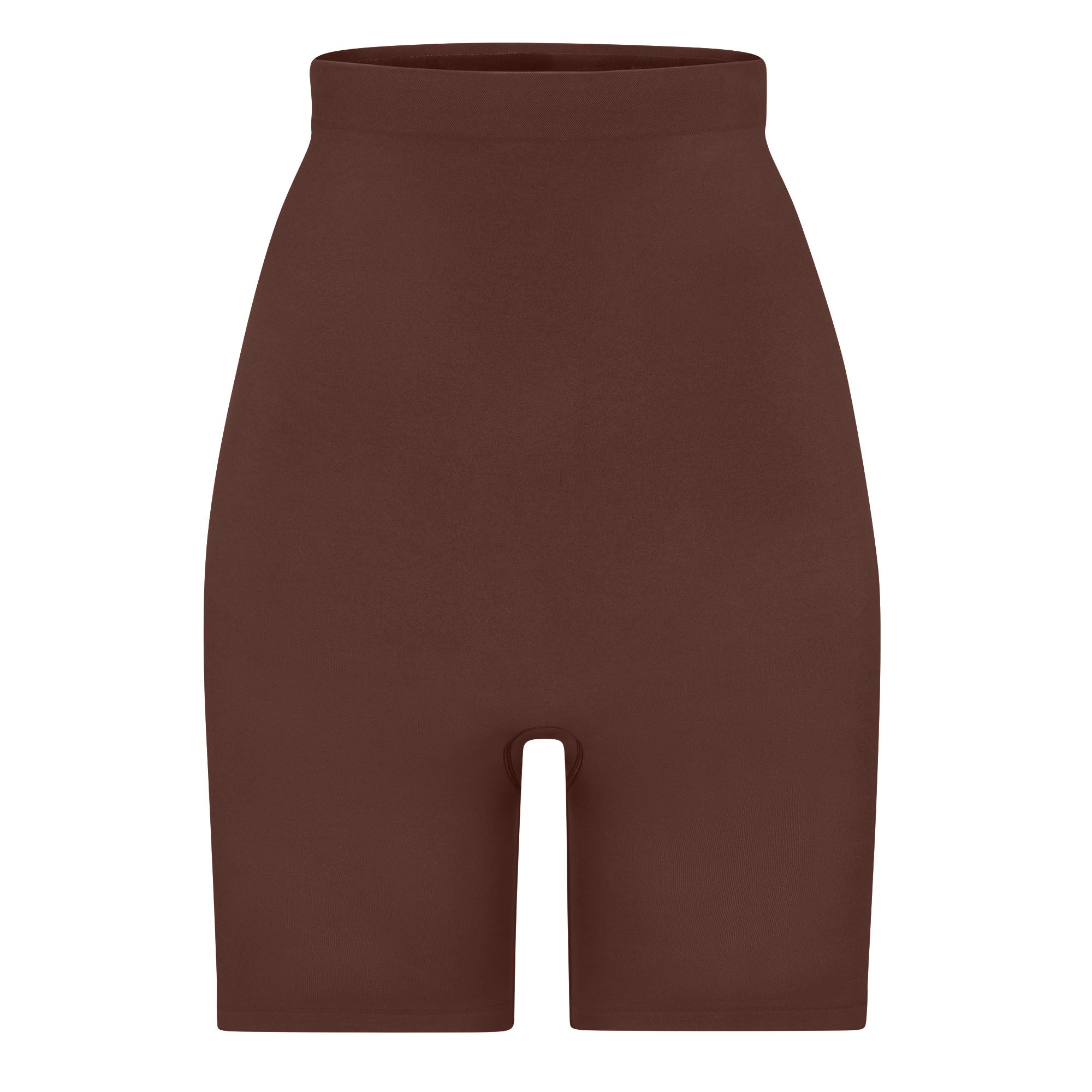 SKIMS SEAMLESS SCULPT HIGH-WAISTED ABOVE THE KNEE SHORT | COCOA - Sneaker Türkiye