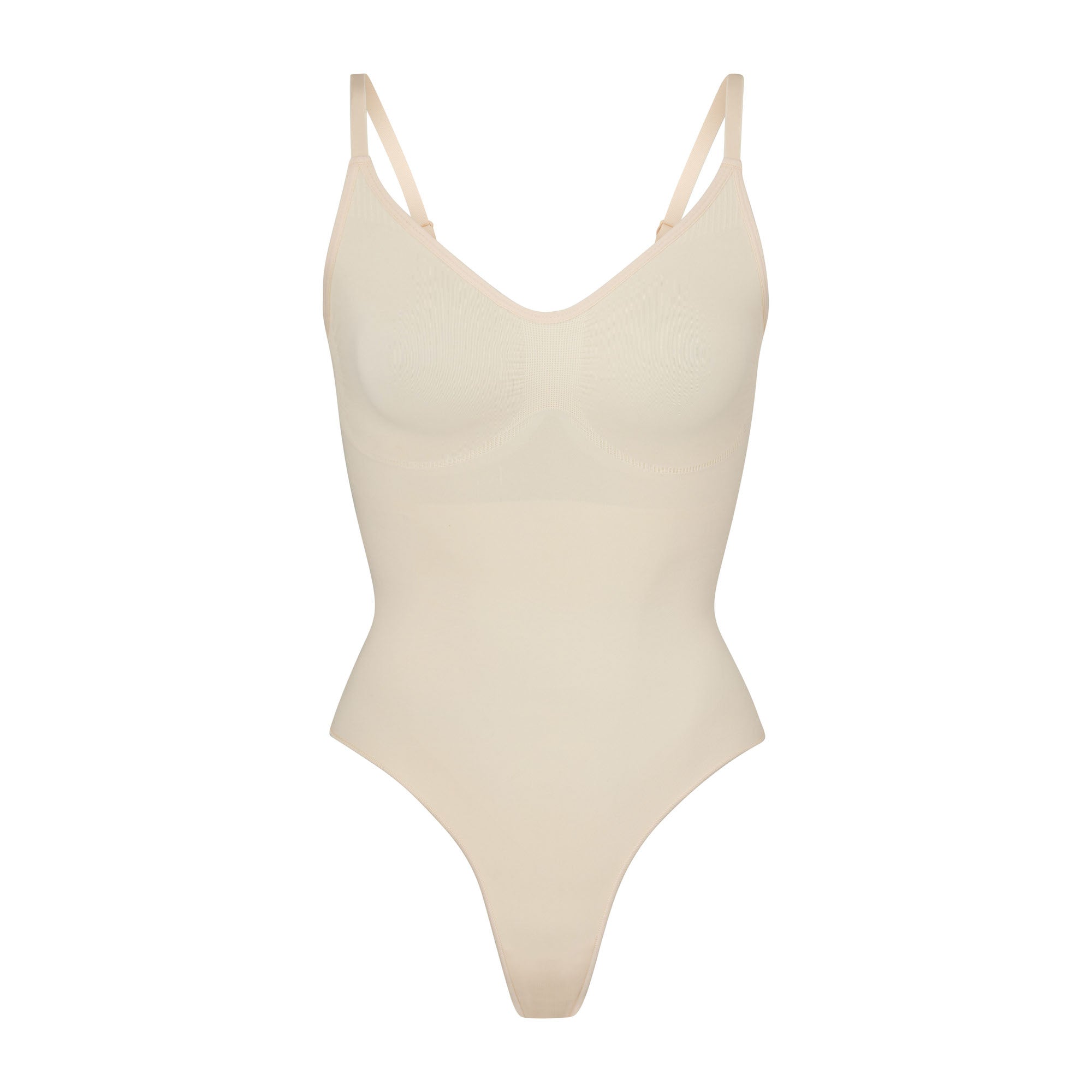 SKIMS SEAMLESS SCULPT THONG BODYSUIT | SAND - Sneaker Türkiye