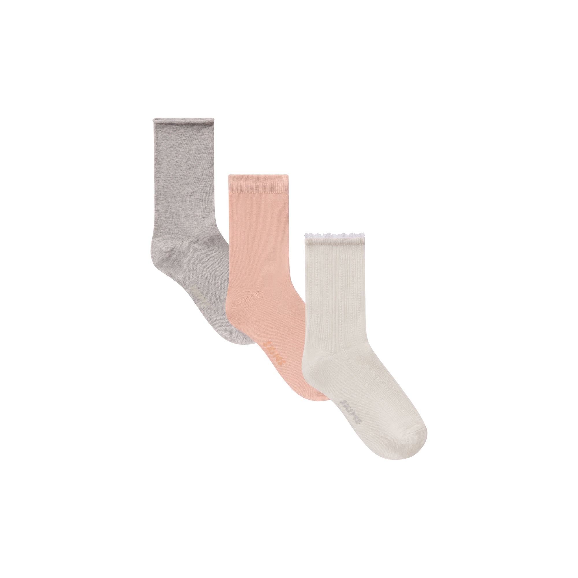SKIMS VALENTINES SOCK 3-PACK | MARBLE PRIMROSE MULTI - Sneaker Türkiye