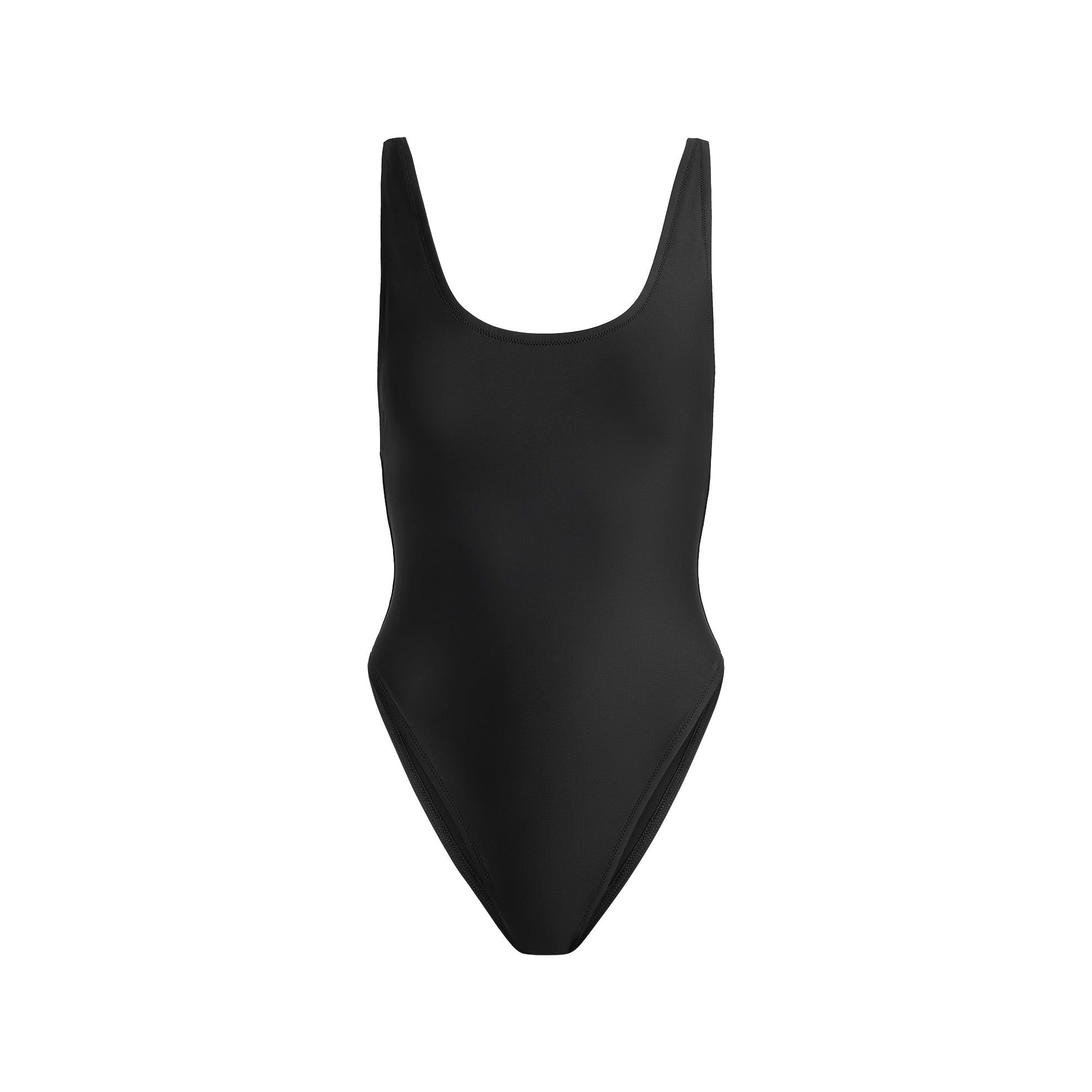 SKIMS SIGNATURE SWIM SCOOP NECK ONE PIECE | ONYX - Sneaker Türkiye