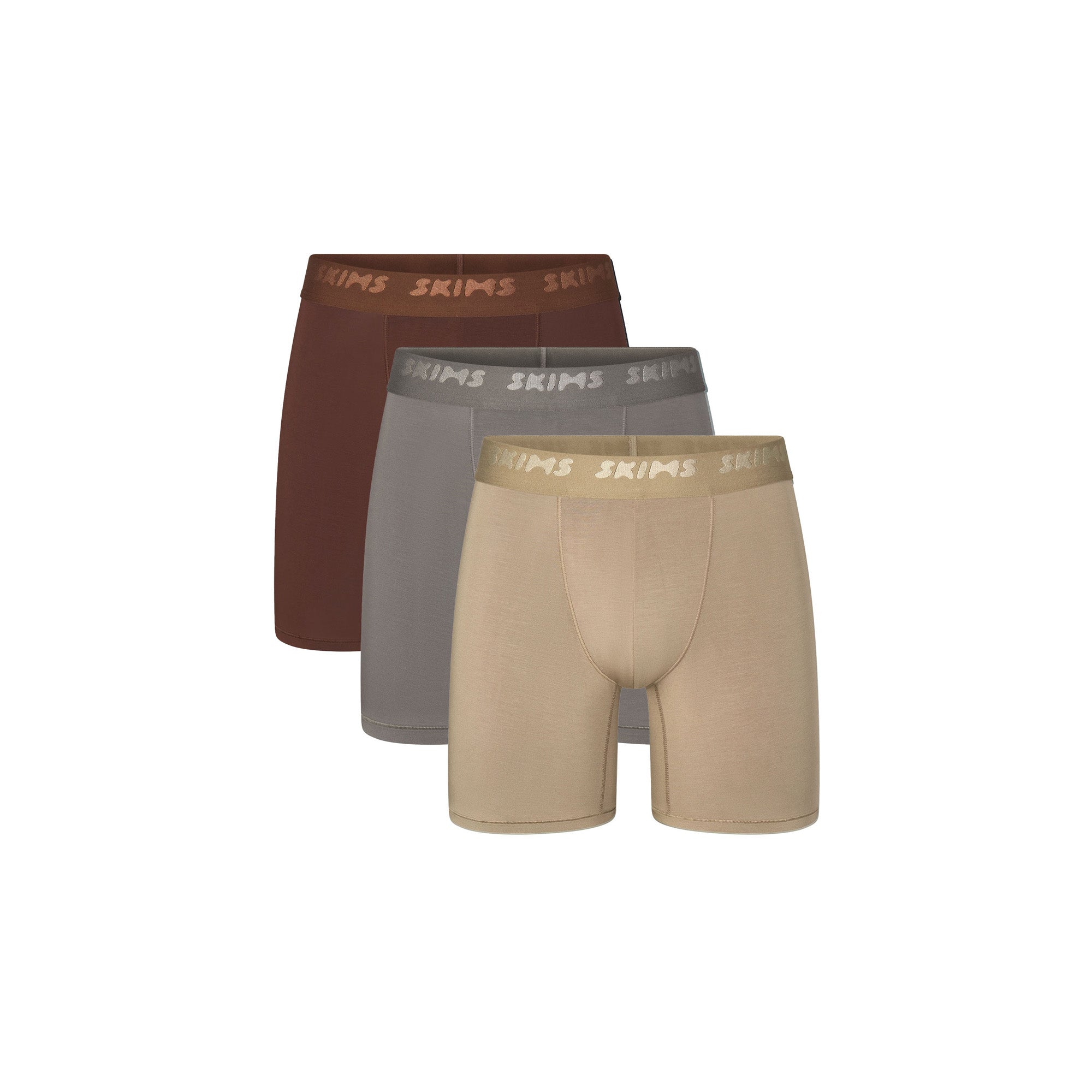 SKIMS STRETCH MENS 5″ BOXER BRIEF 3-PACK | DESERT MULTI - Sneaker Türkiye