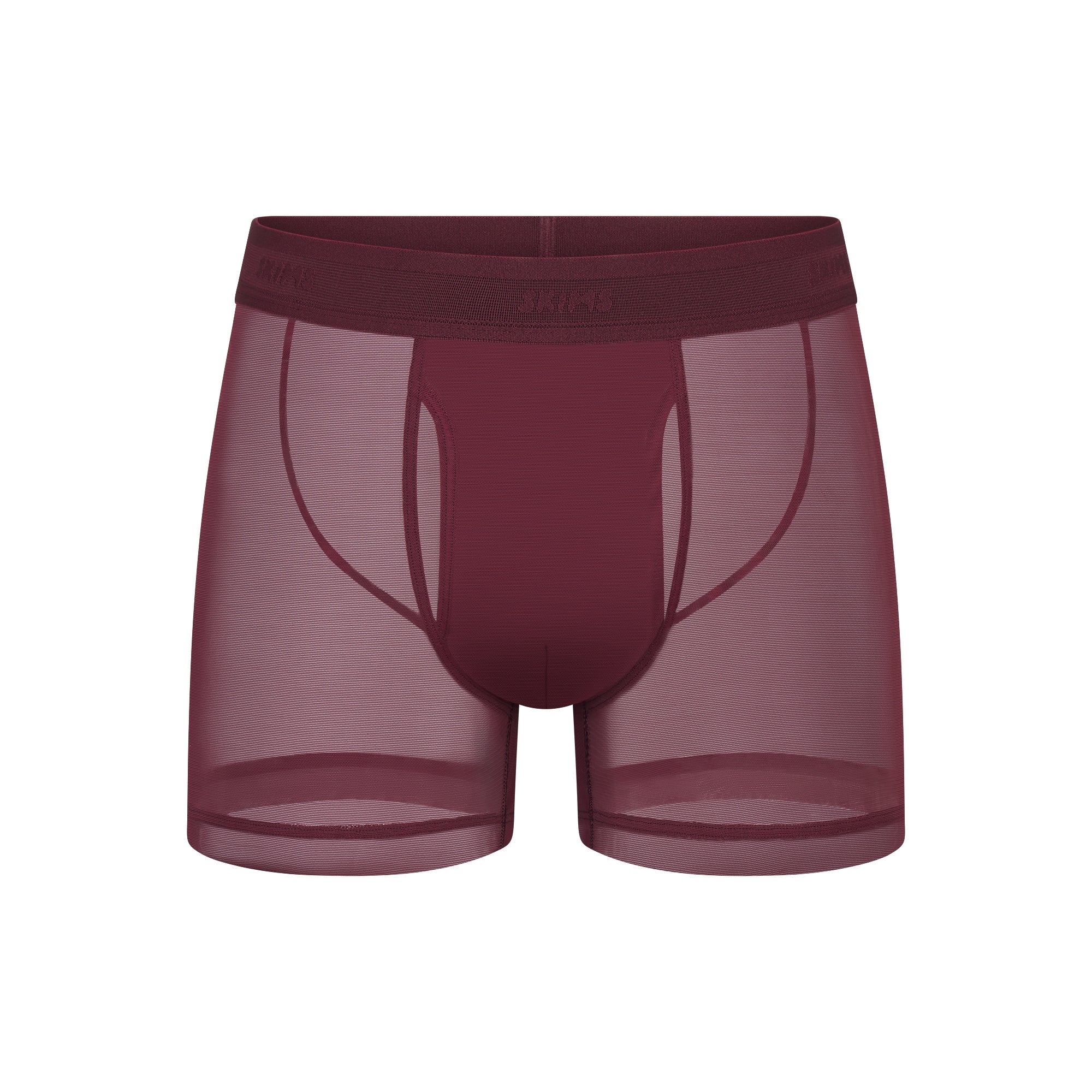 SKIMS MESH MENS 3″ BOXER BRIEF | BORDEAUX - Sneaker Türkiye