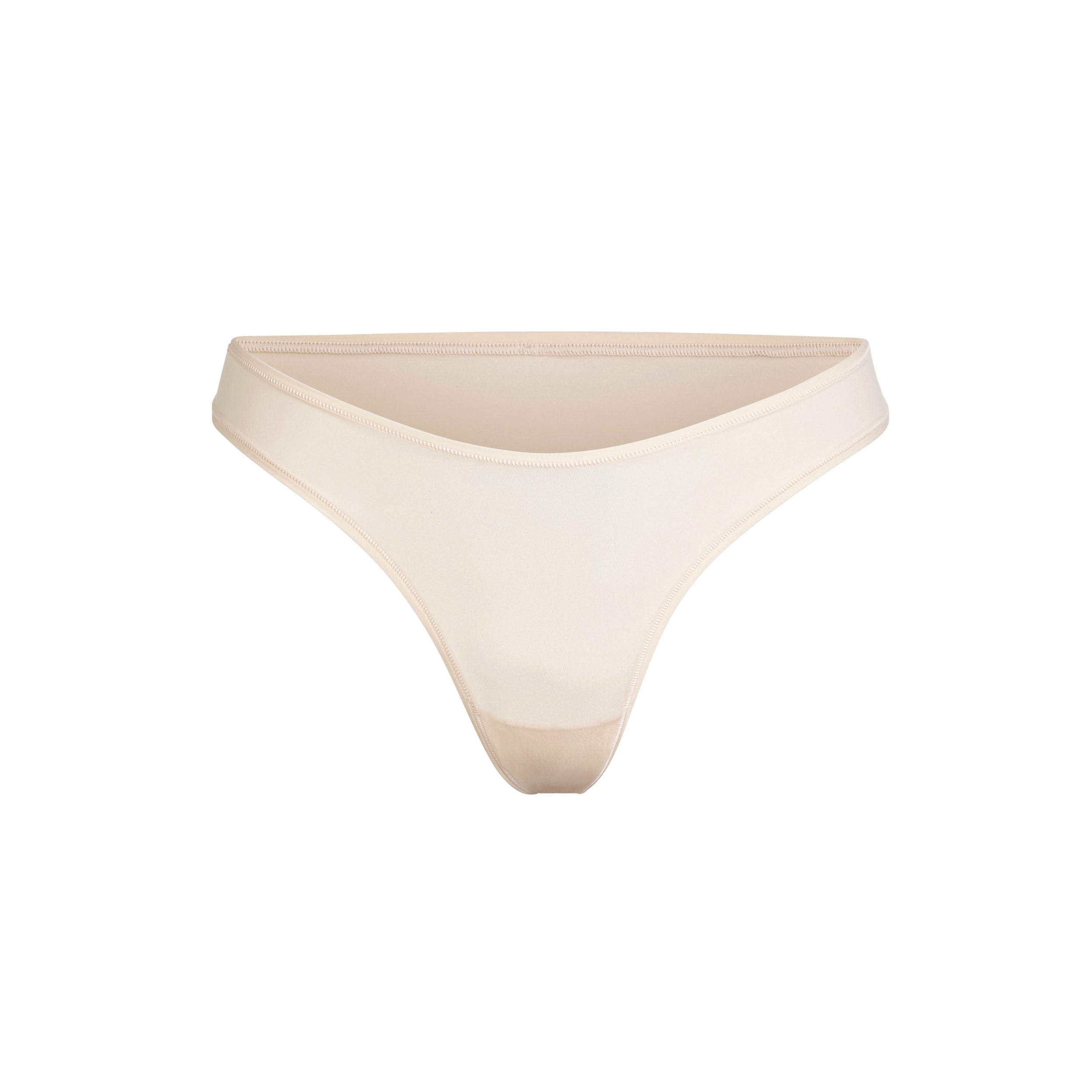 SKIMS FITS EVERYBODY DIPPED FRONT THONG | SAND - Sneaker Türkiye