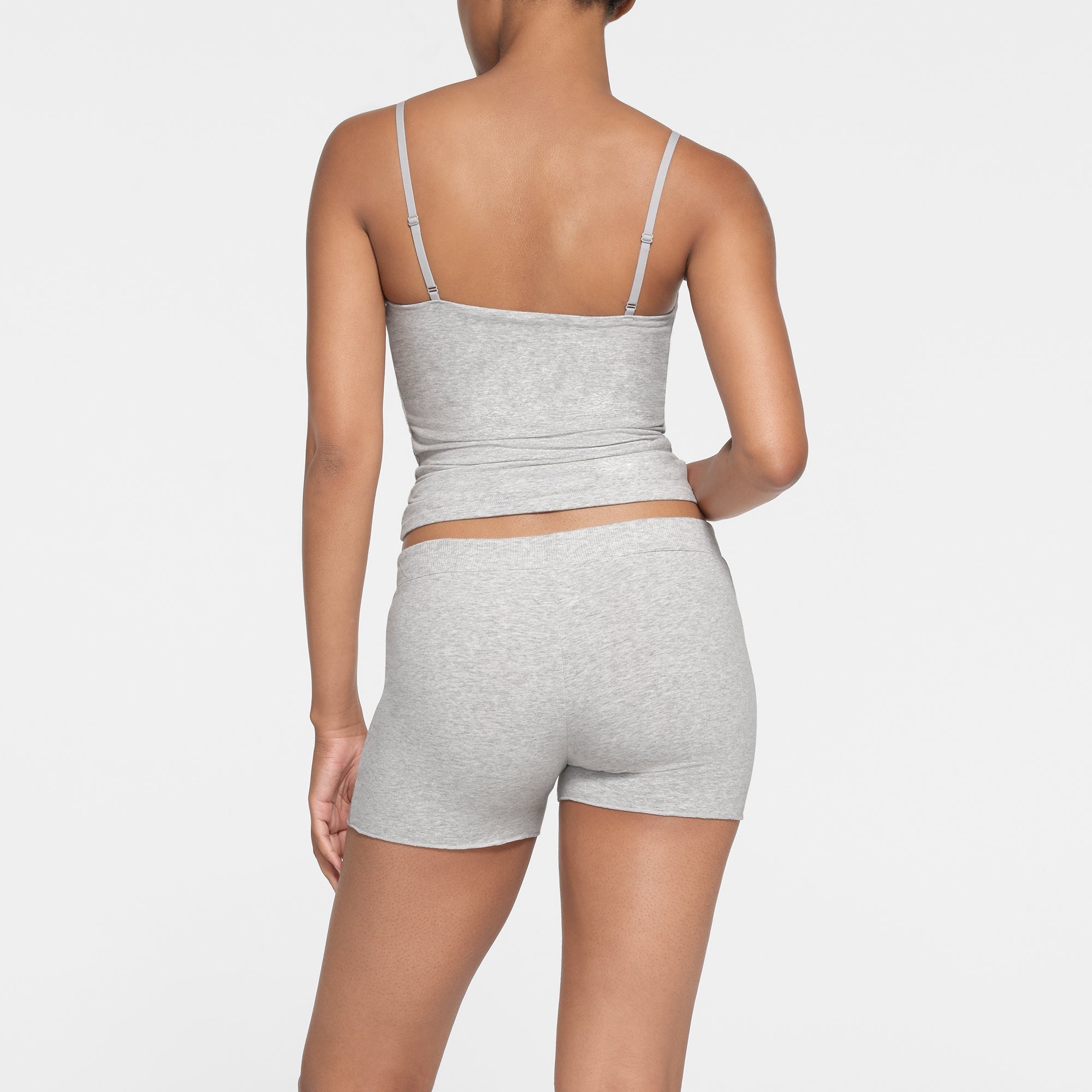 SKIMS COTTON JERSEY CAMI | LIGHT HEATHER GREY - Sneaker Türkiye