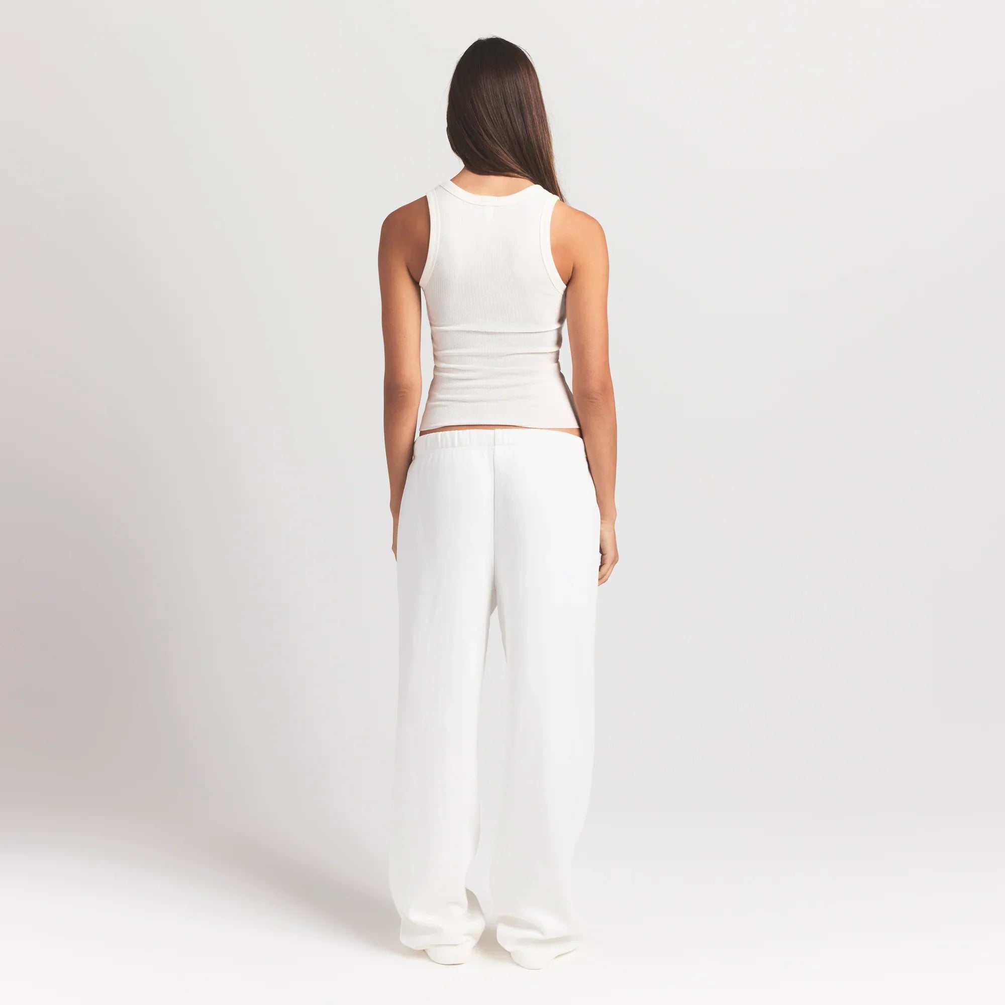 SKIMS COTTON RIB SCOOP NECK TANK | MARBLE - Sneaker Türkiye