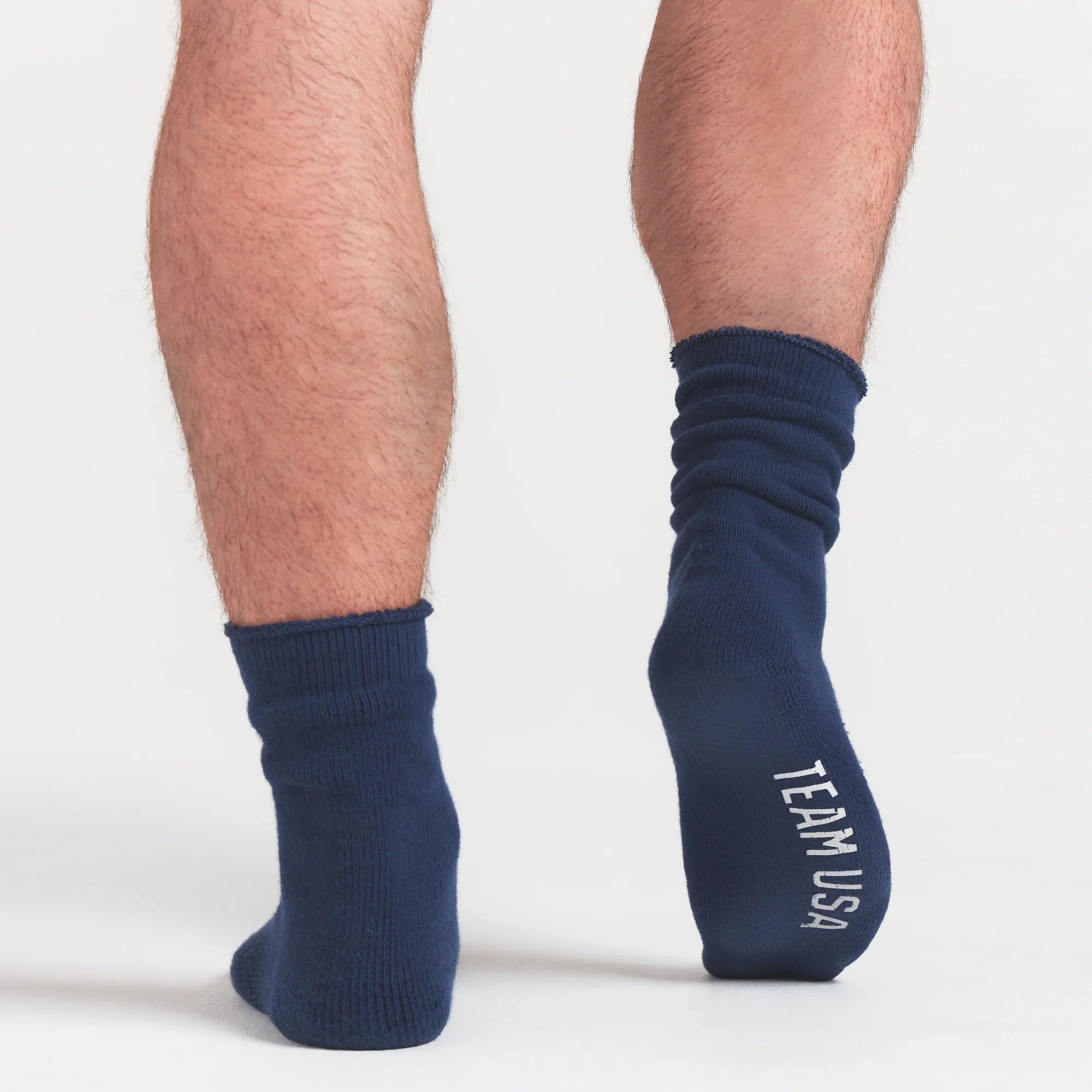 SKIMS FOR TEAM USA MENS OLYMPIC LOUNGE SOCK | NAVY - Sneaker Türkiye