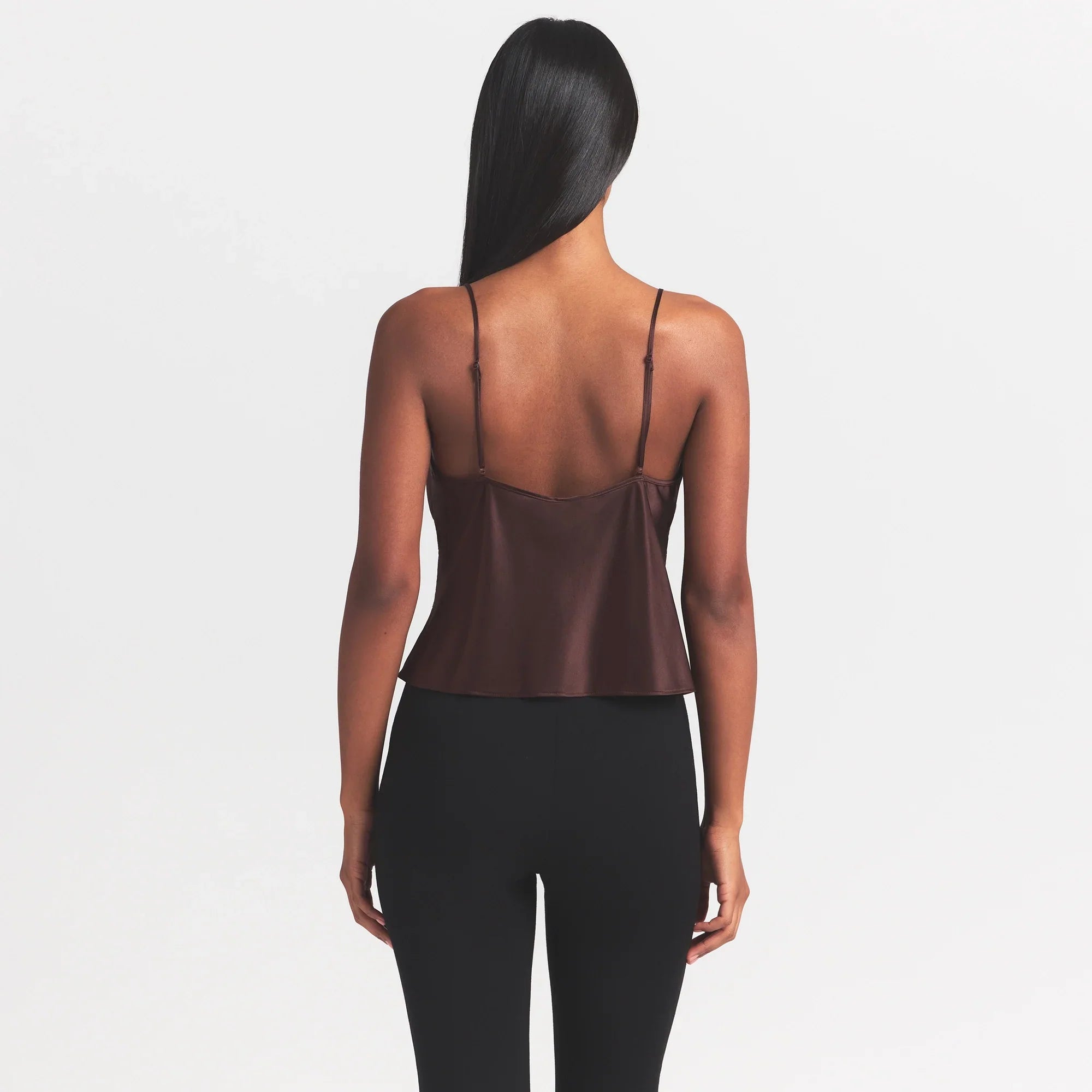 SKIMS SILK LACE CAMI | ESPRESSO CONTRAST - Sneaker Türkiye