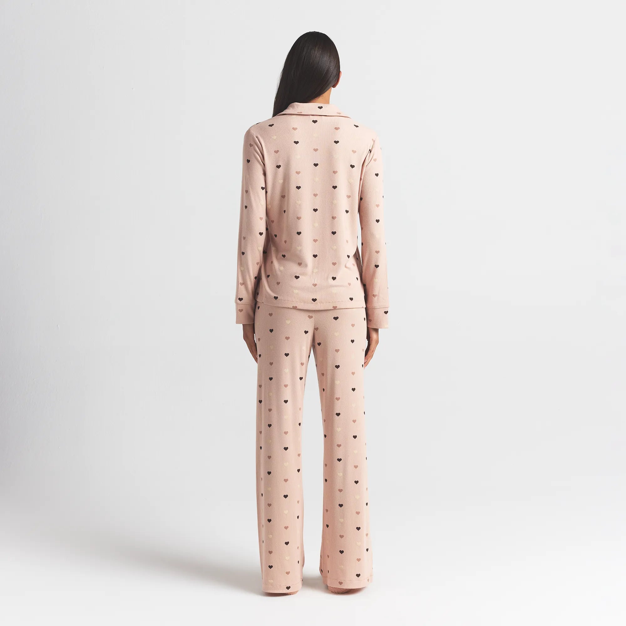 SKIMS SOFT LOUNGE SLEEP SET | MICA MINI HEART HALFDROP - Sneaker Türkiye