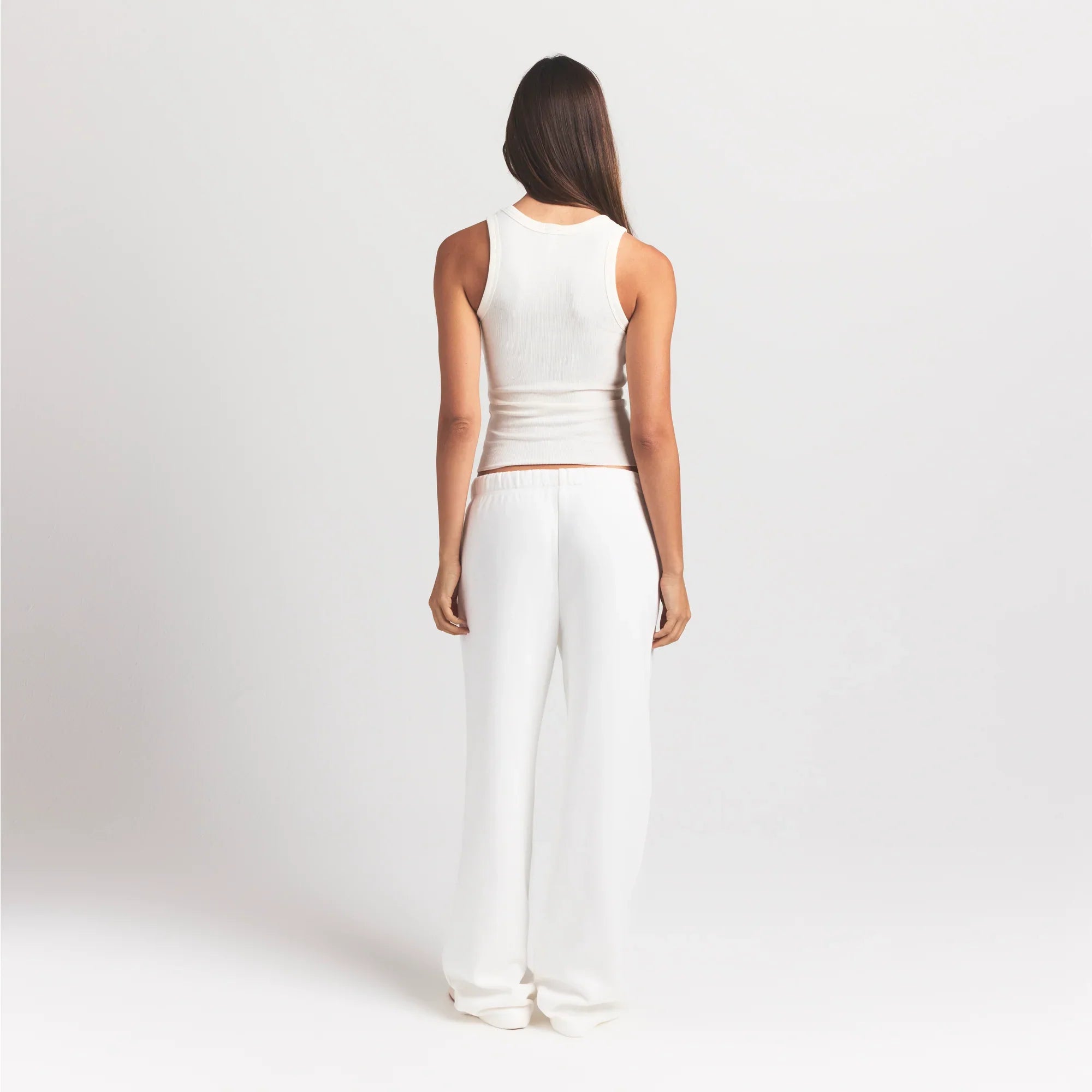 SKIMS COTTON FLEECE CLASSIC STRAIGHT LEG PANT | MARBLE - Sneaker Türkiye