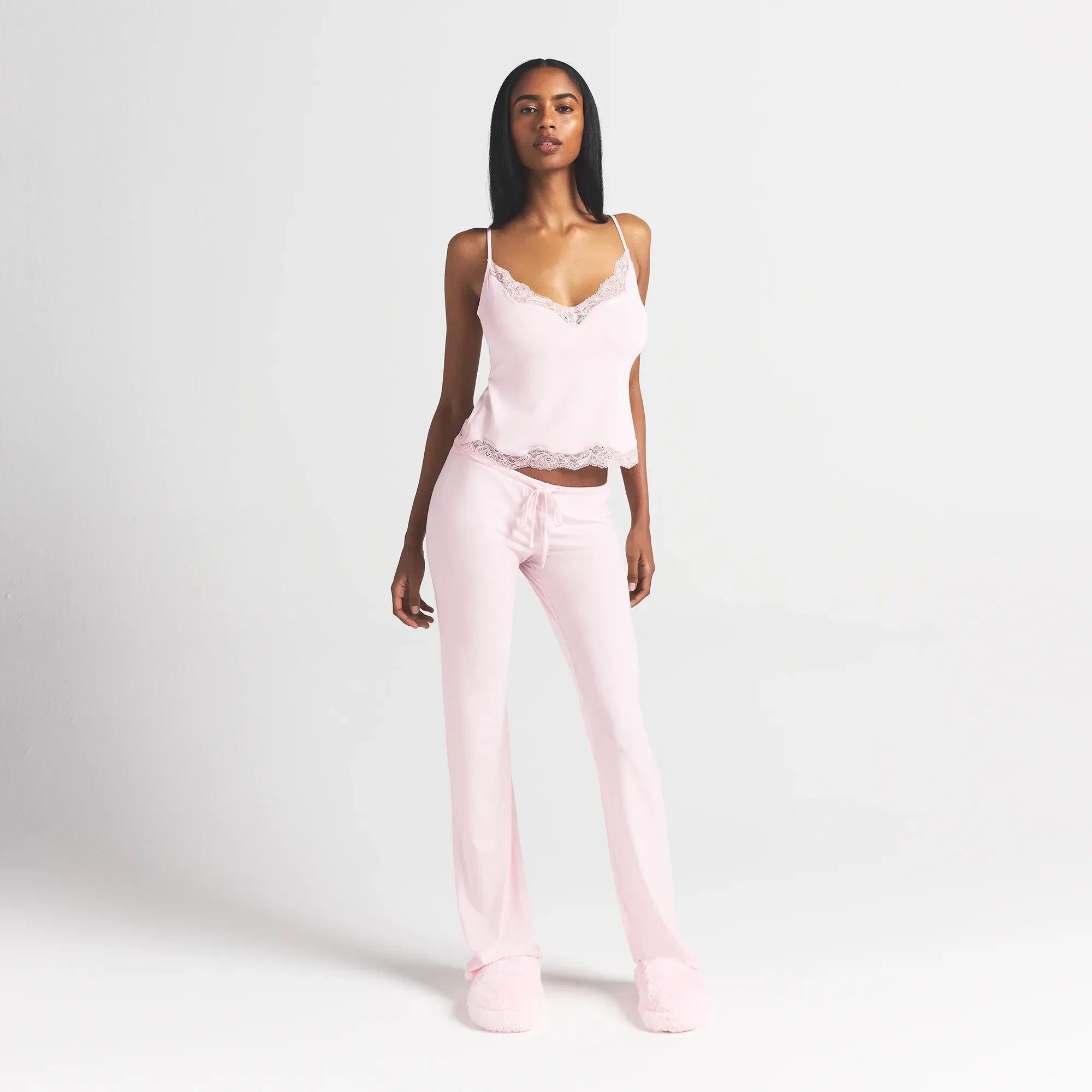 SKIMS SLEEP LACE CAMI AND PANT SET | BLOOM - Sneaker Türkiye