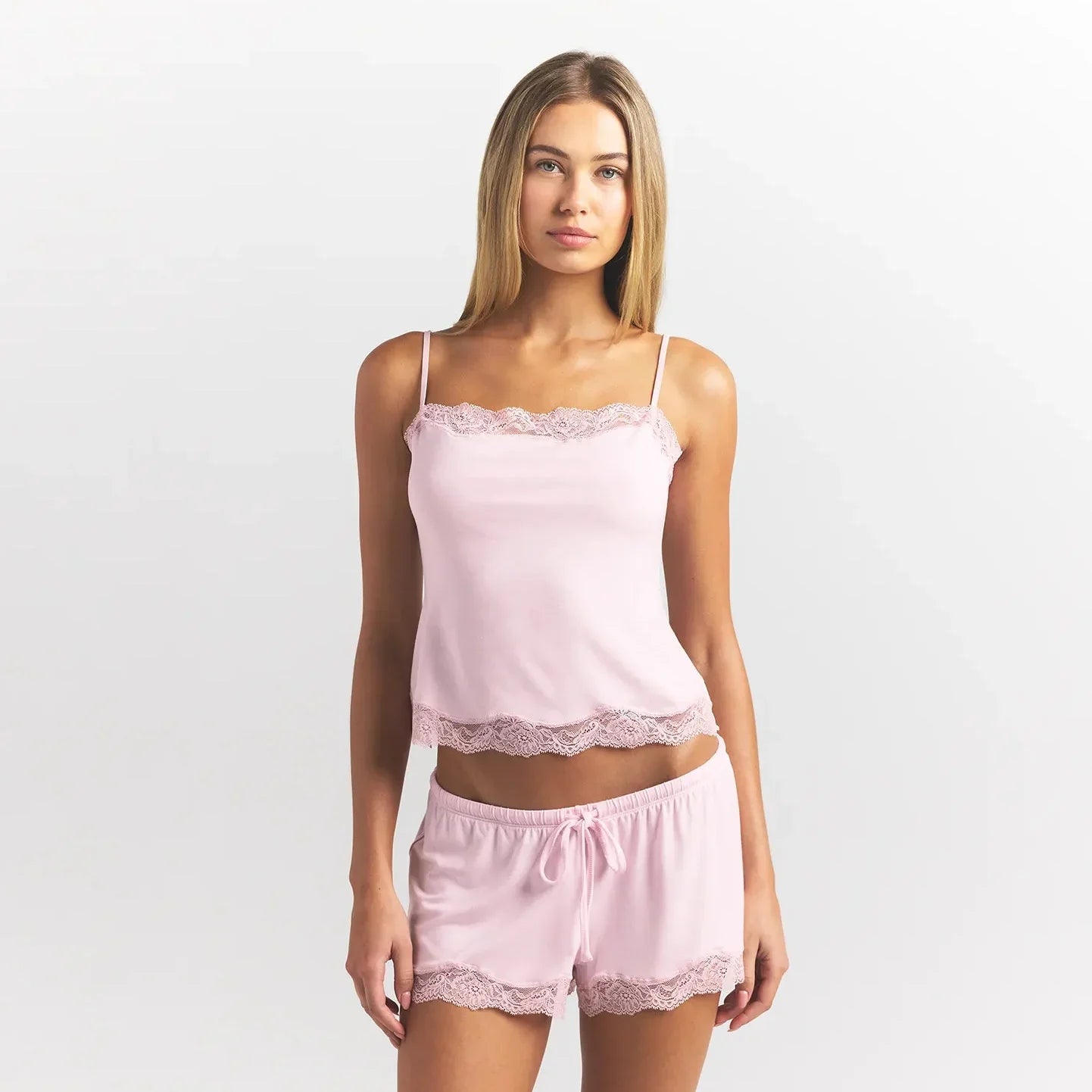SKIMS SLEEP LACE CAMI AND SHORT SET | BLOOM - Sneaker Türkiye