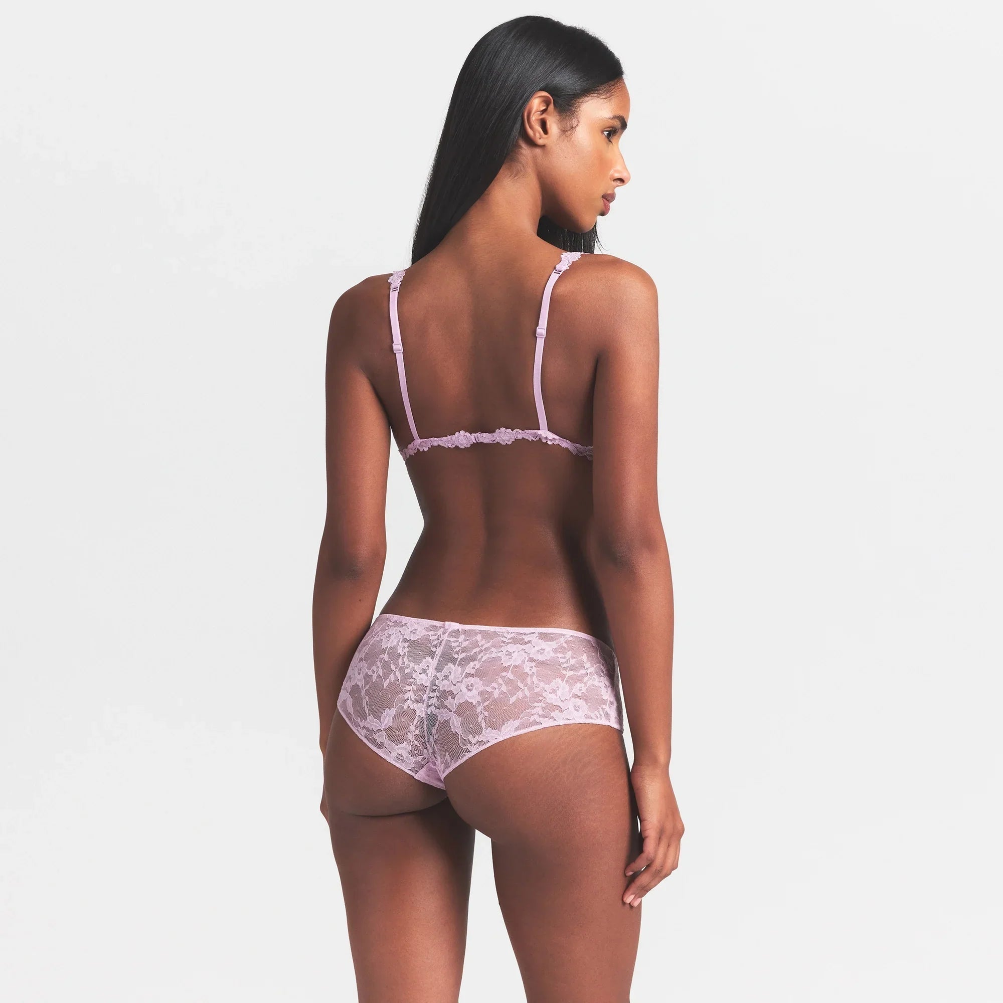 SKIMS STRETCH LACE TRIANGLE BRALETTE | BABY PINK - Sneaker Türkiye
