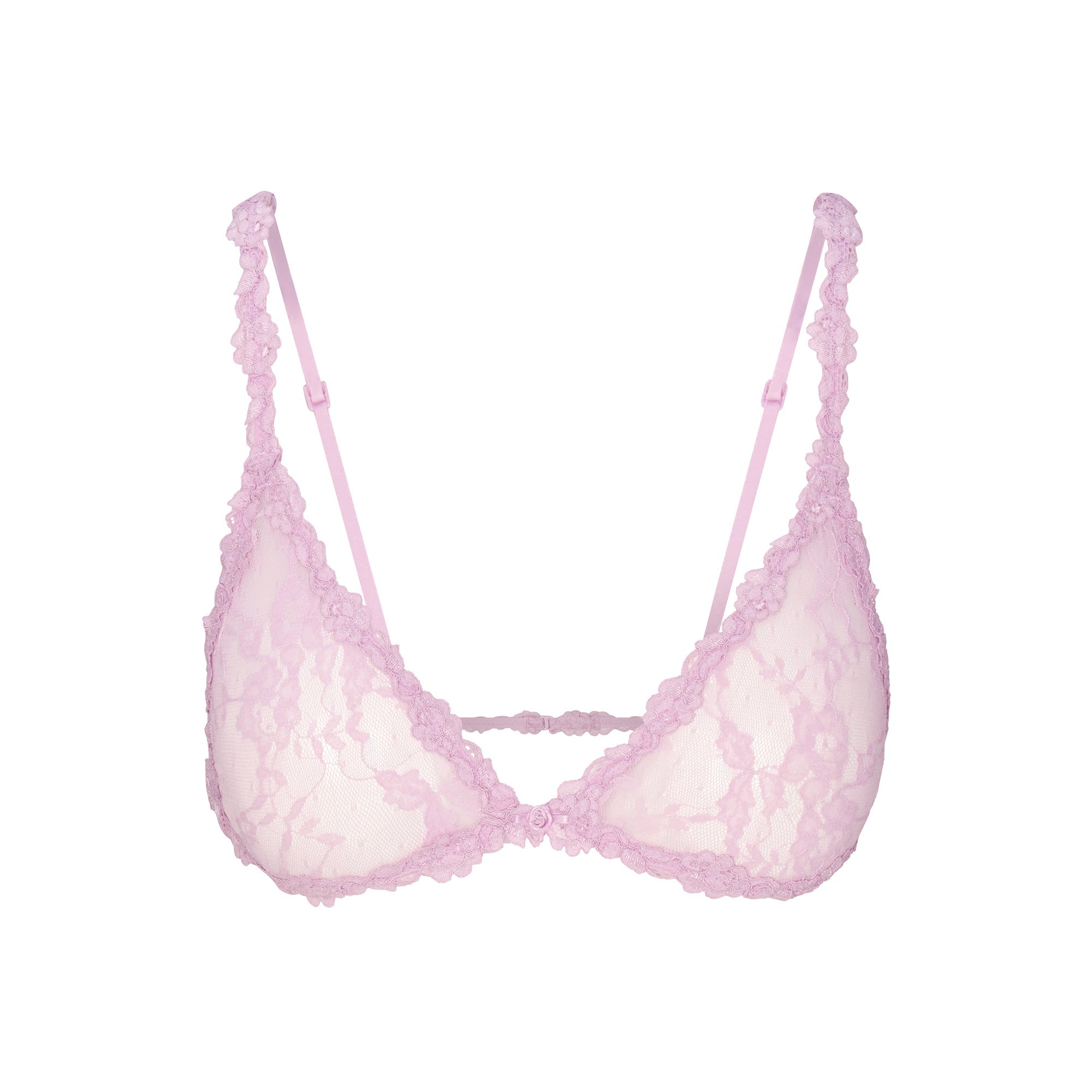 SKIMS STRETCH LACE TRIANGLE BRALETTE | BABY PINK - Sneaker Türkiye