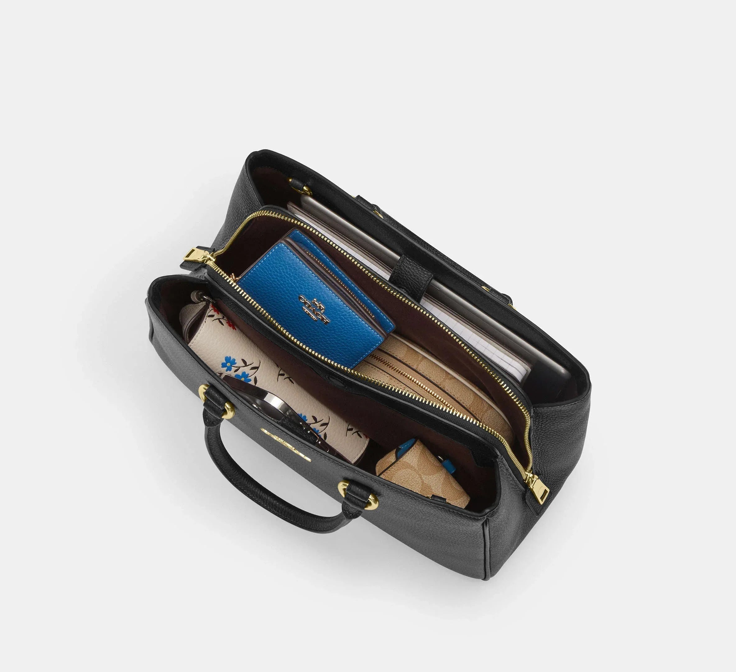 Coach Savannah Carryall Bag – Gold/Black - Sneaker Türkiye