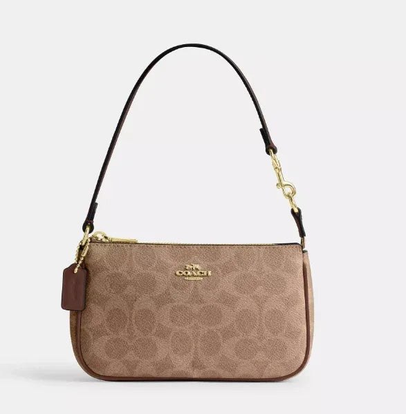 Coach Nolita 19 In Signature – Gold/Tan/Brown - Sneaker Türkiye