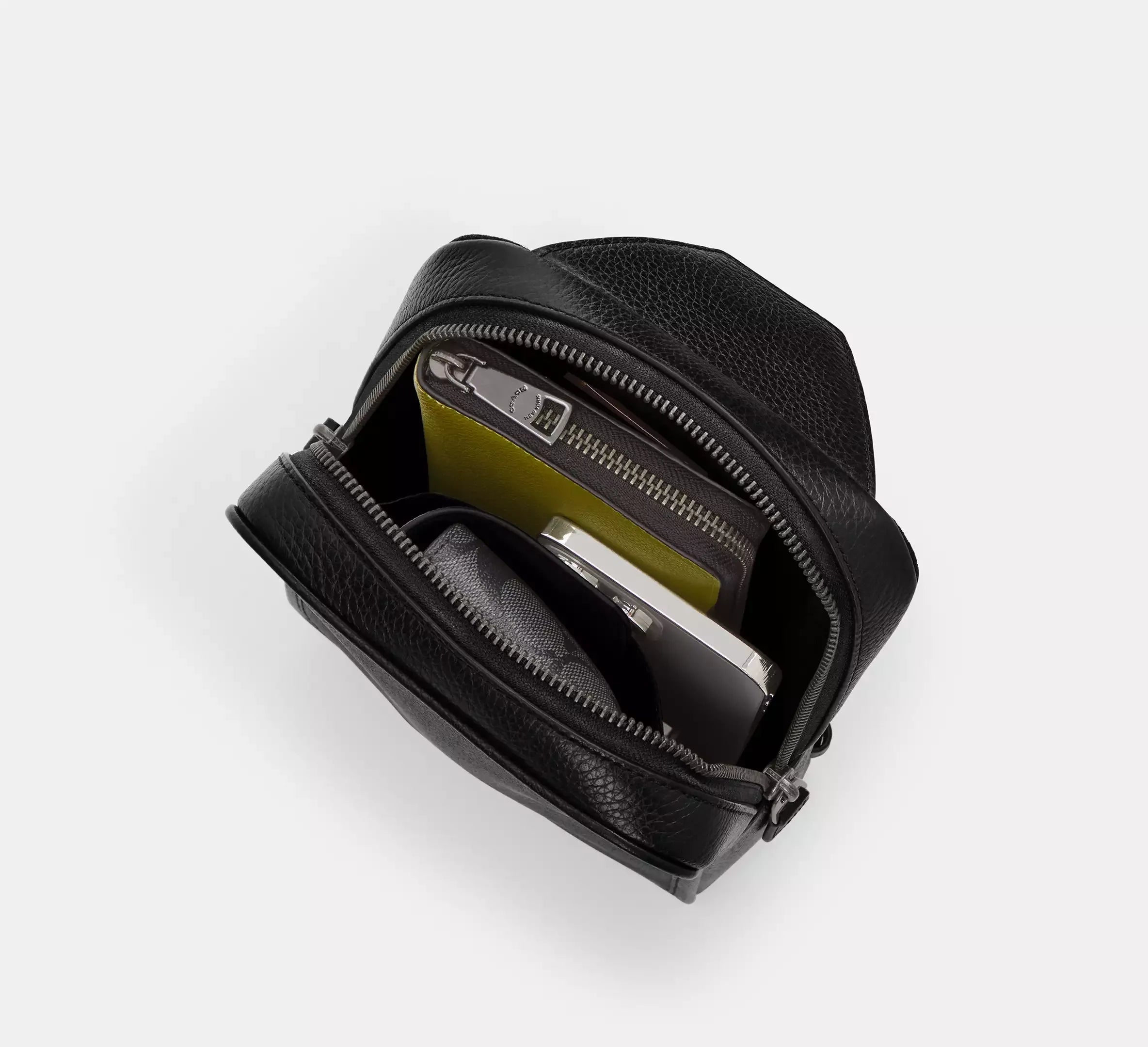Coach Sullivan Pack In Signature – Gunmetal/Tan/Black - Sneaker Türkiye