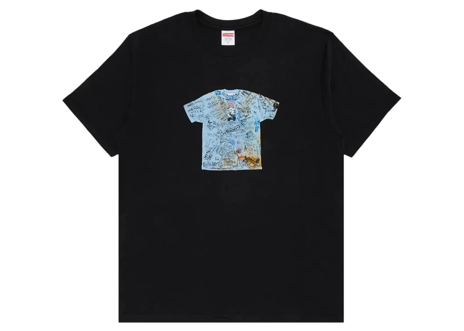 Supreme 30th Anniversary First Tee Black - Sneaker Türkiye
