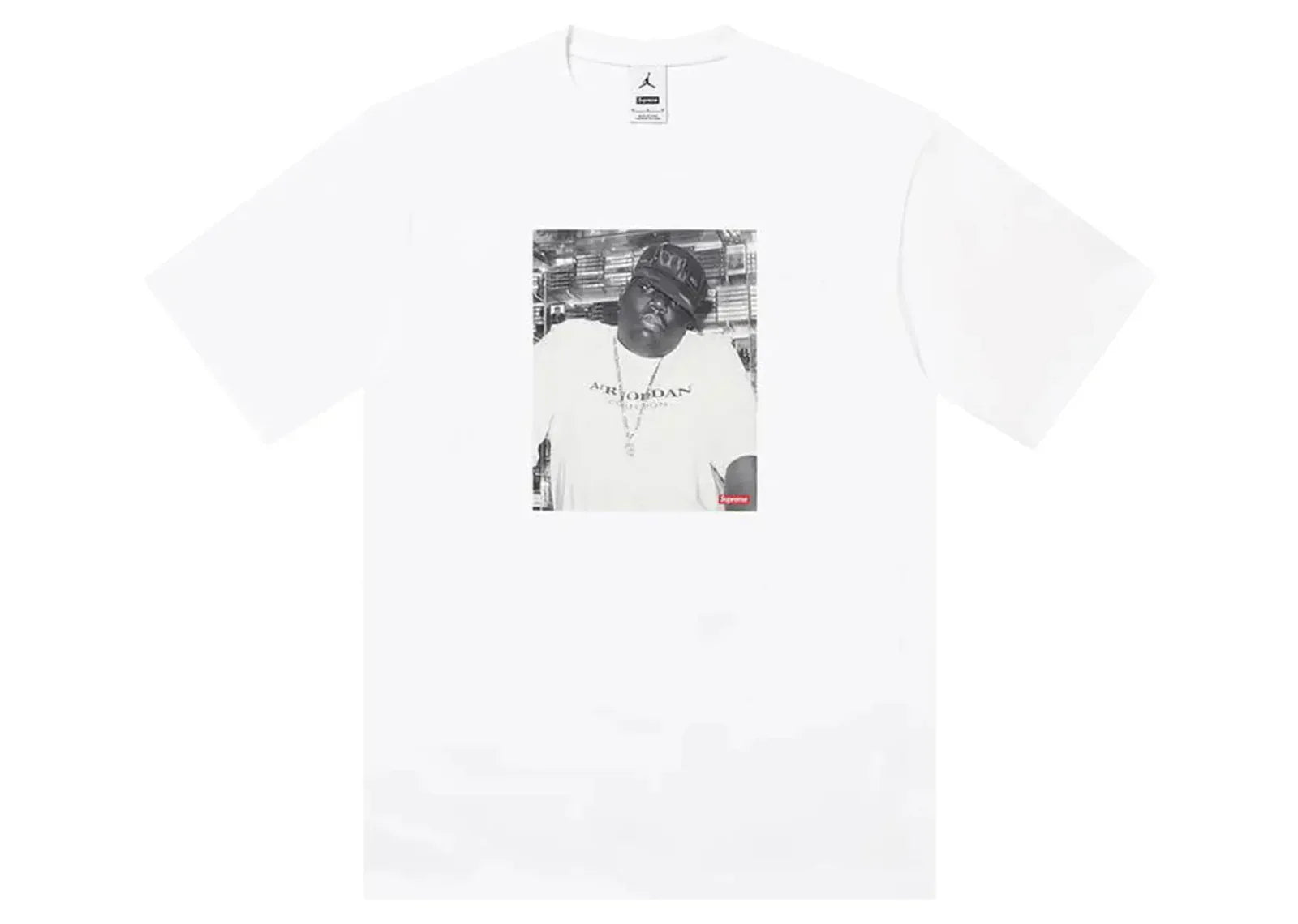 Supreme Jordan Biggie S/S Top White - Sneaker Türkiye
