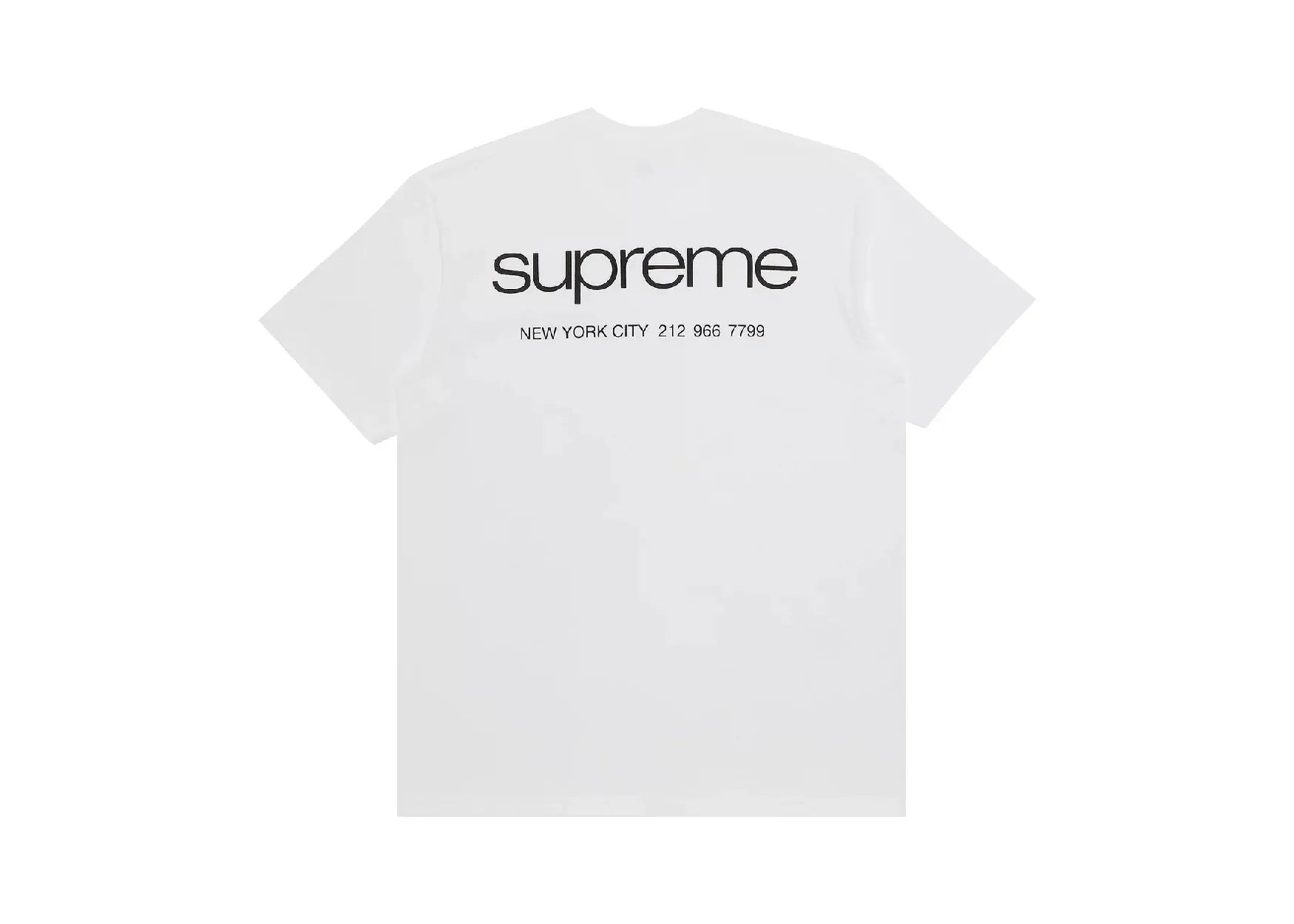 Supreme NYC Tee White - Sneaker Türkiye