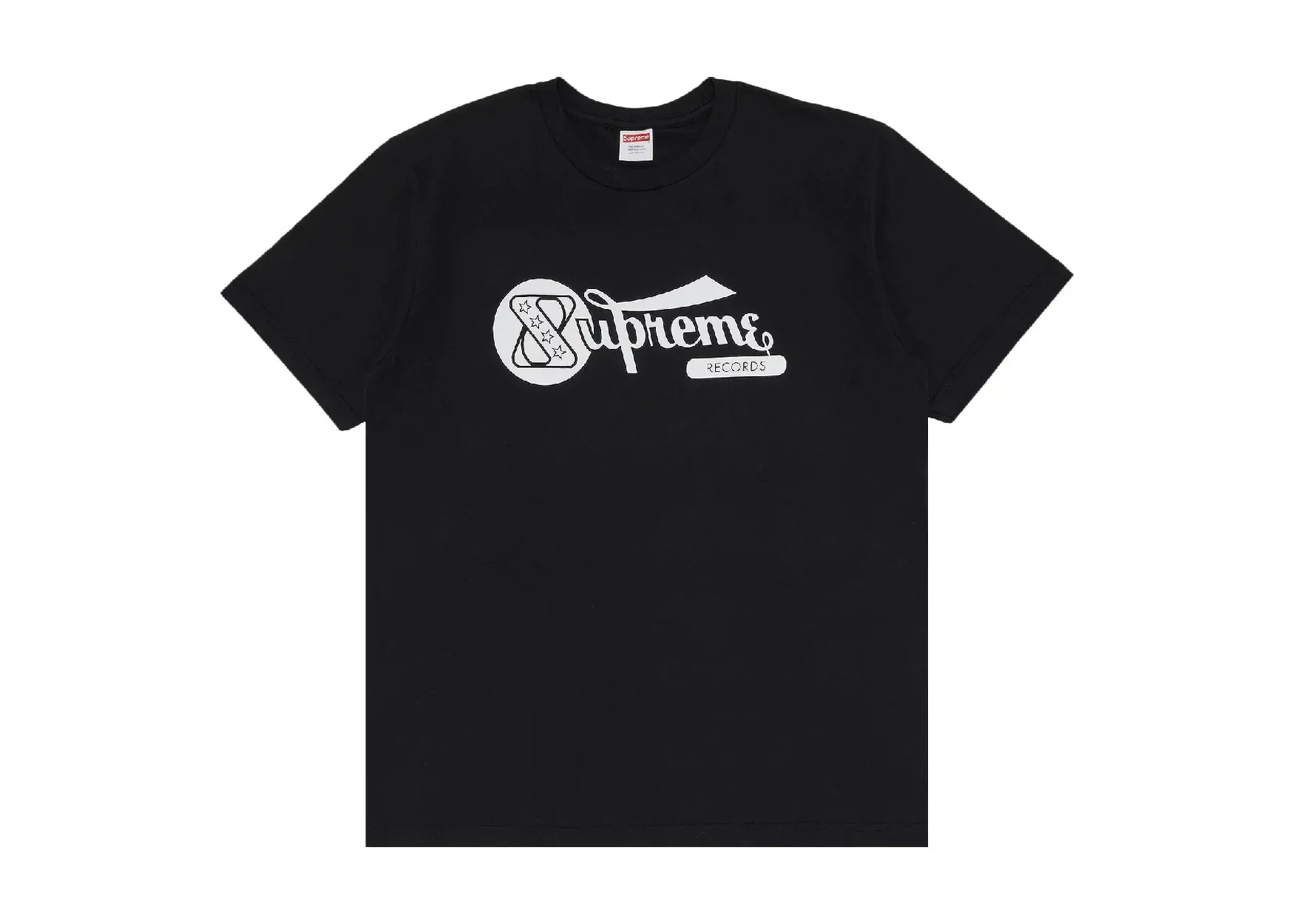 Supreme Records Tee Black - Sneaker Türkiye